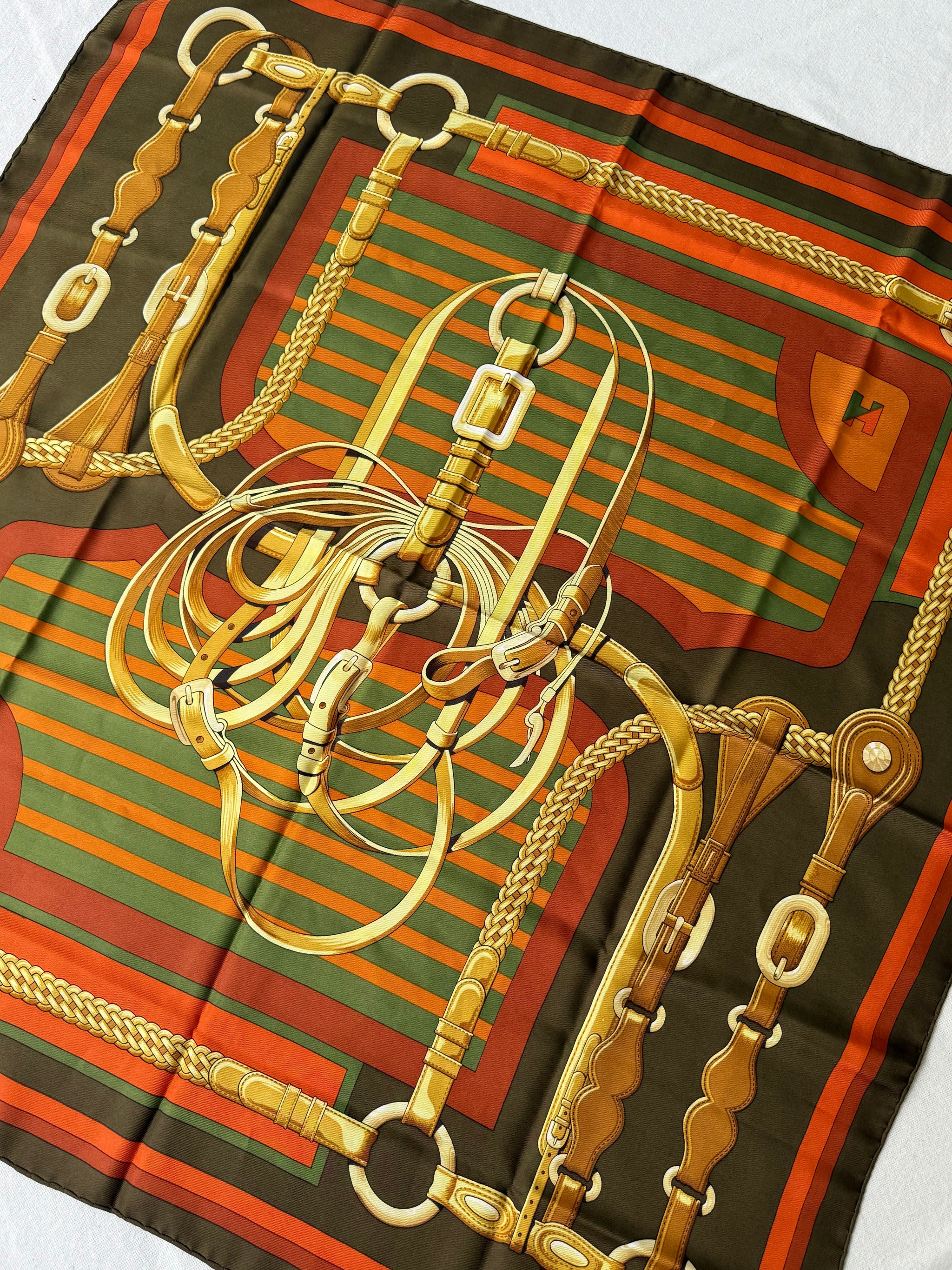Foulard Hermès – Modèle Coaching