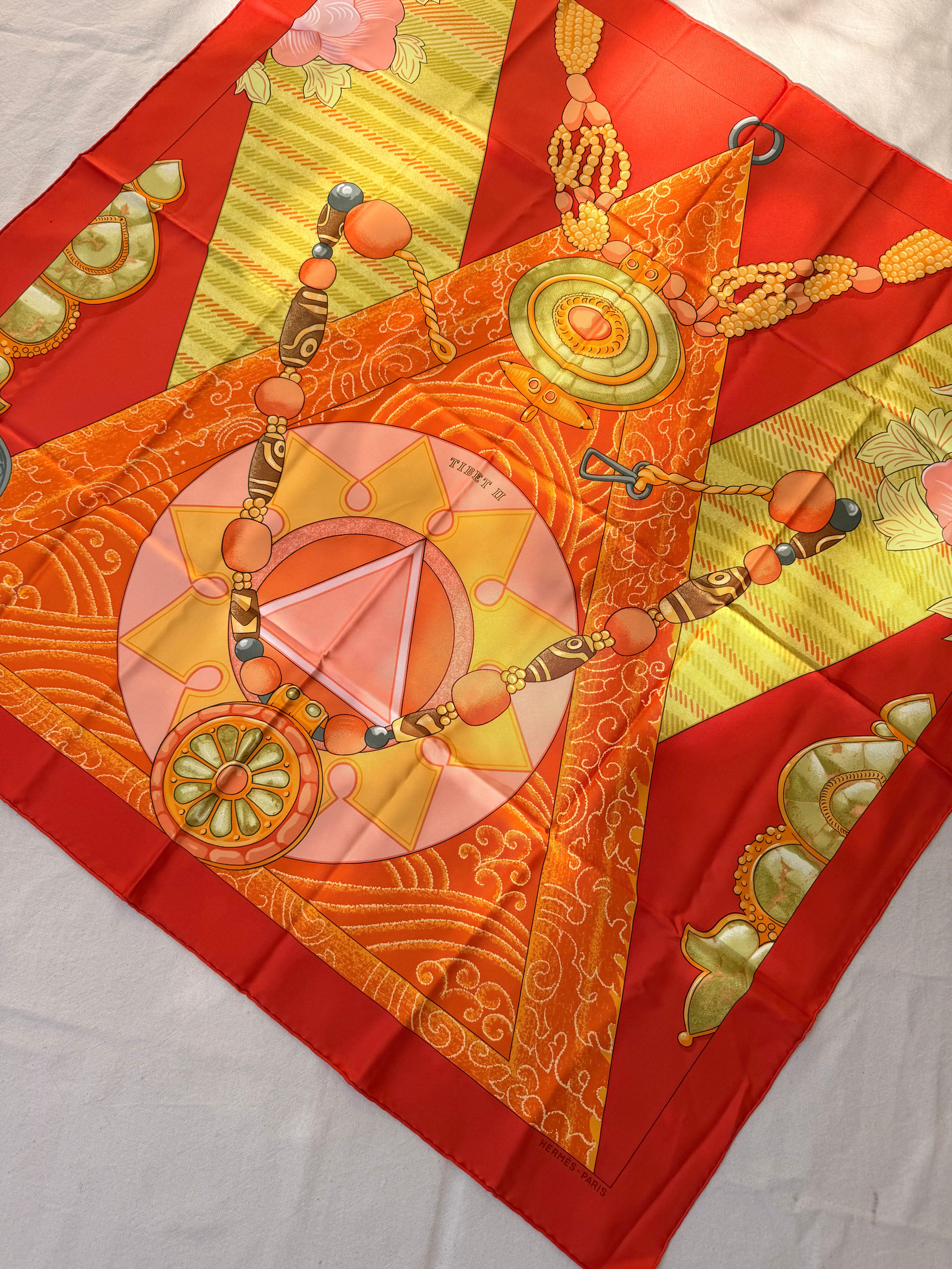 Foulard Hermès – Modèle Tibet II