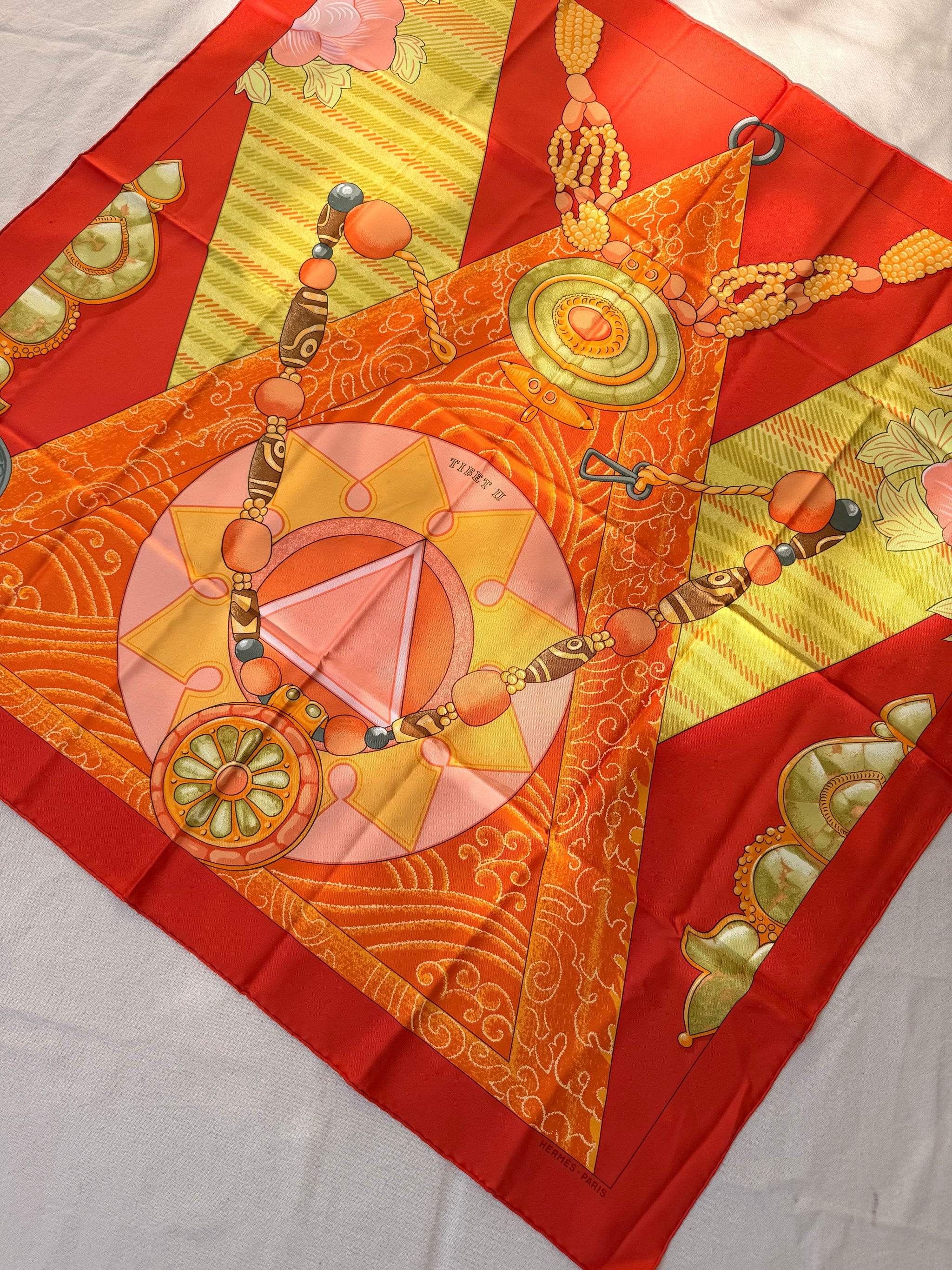 Foulard Hermès – Modèle Tibet II