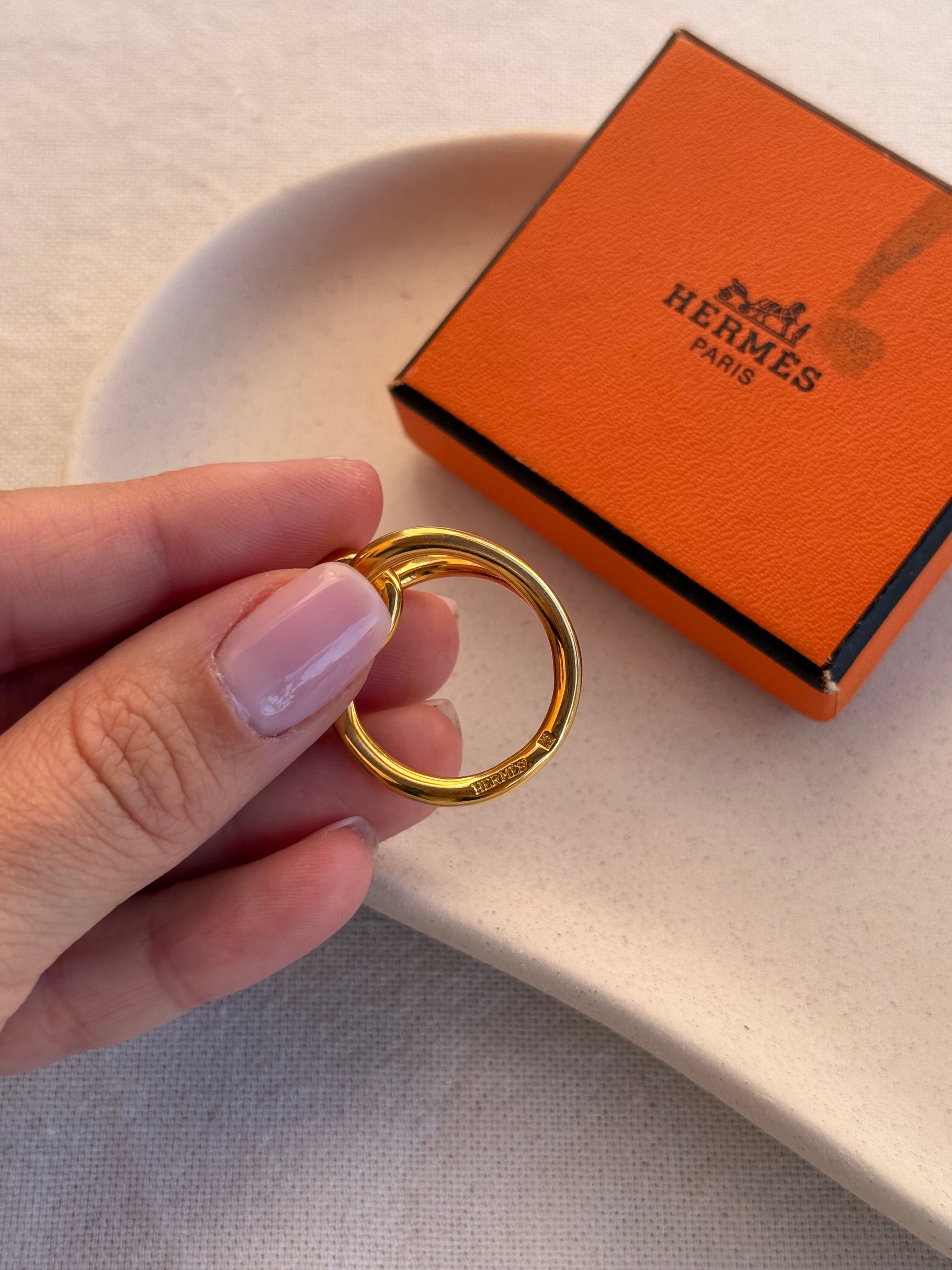 Anneau de foulard Hermès - modèle Jumbo