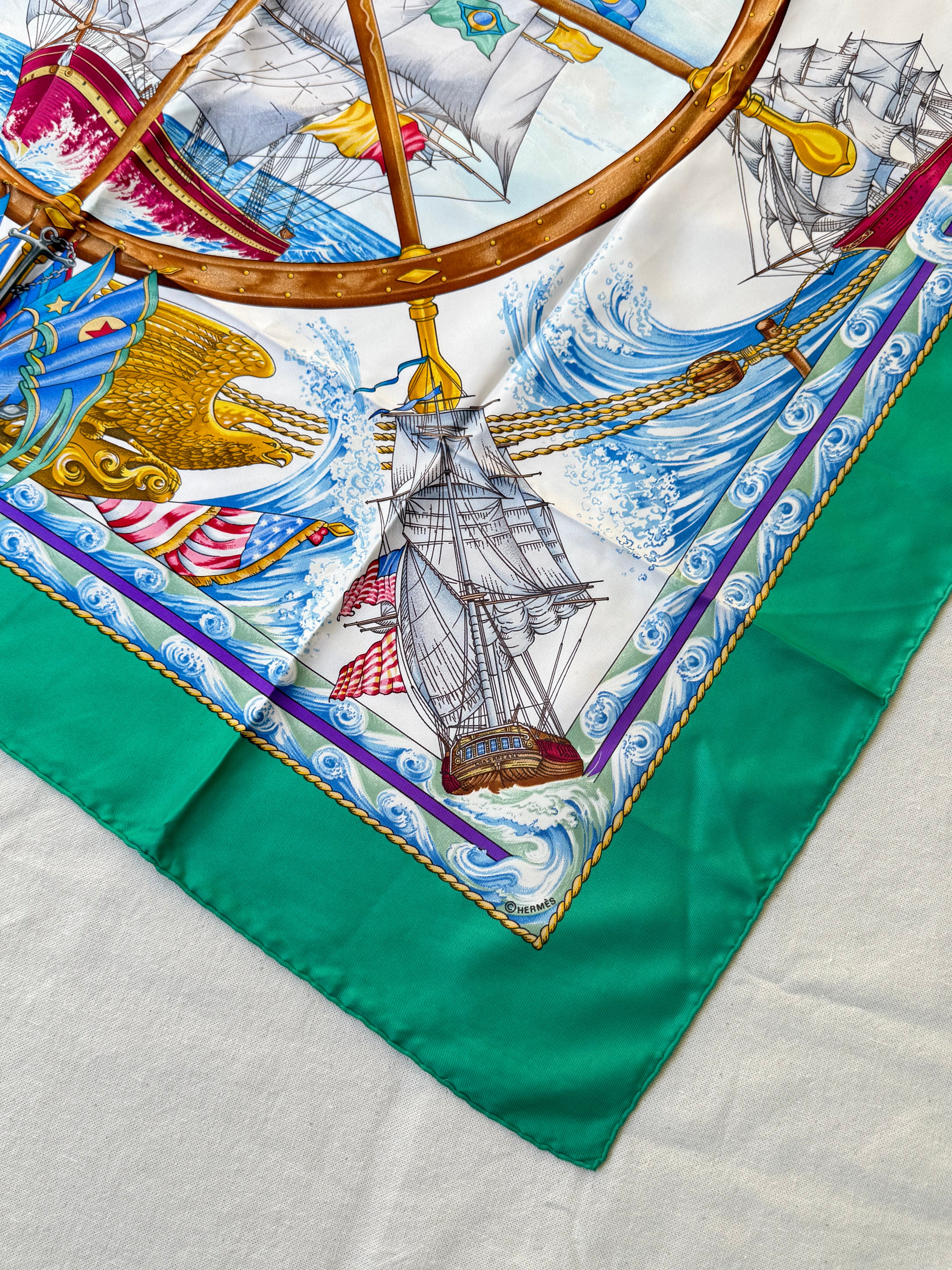 Foulard Hermès – Vive le Vent