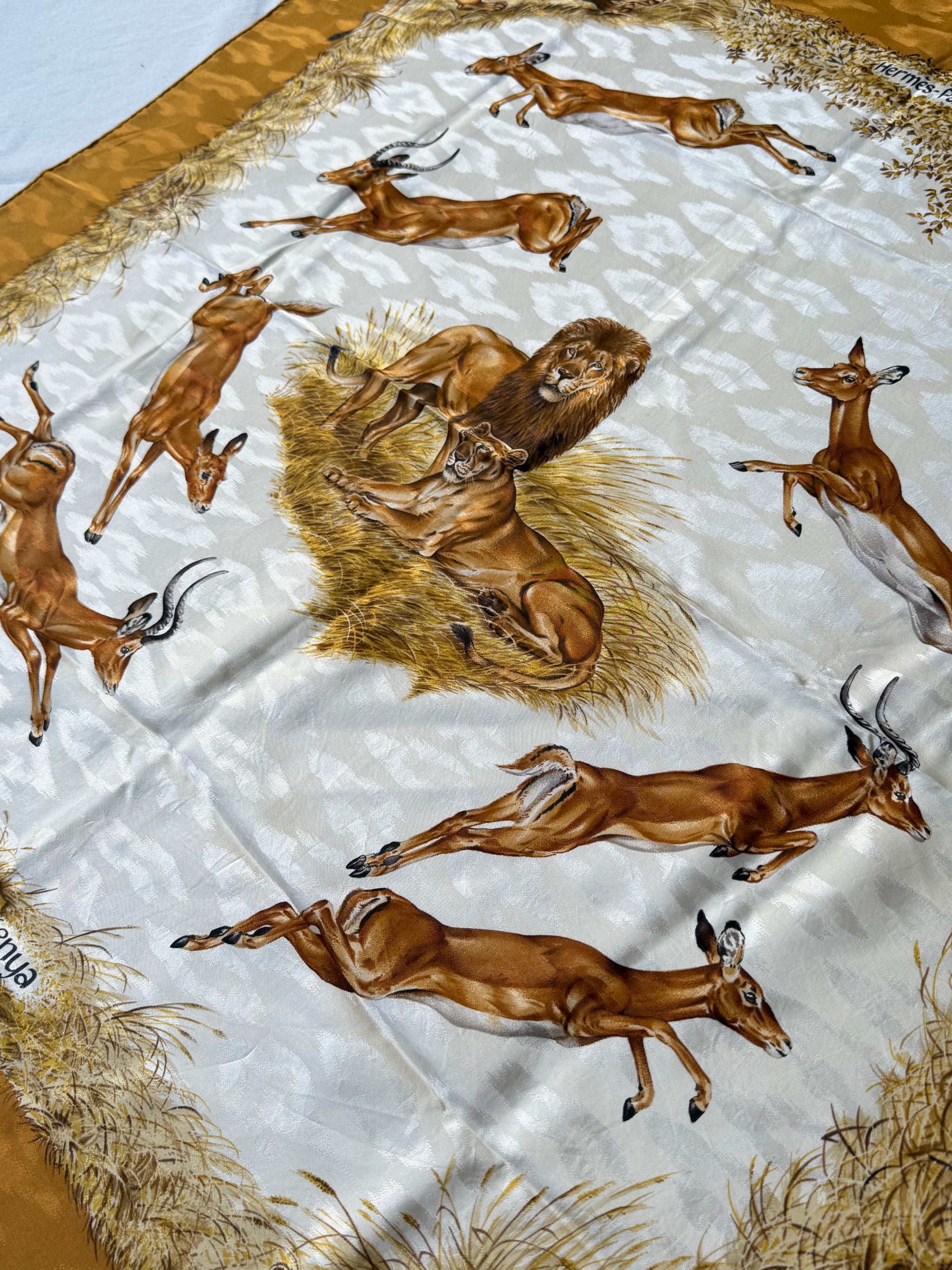 Foulard Hermès – Modèle Kenya
