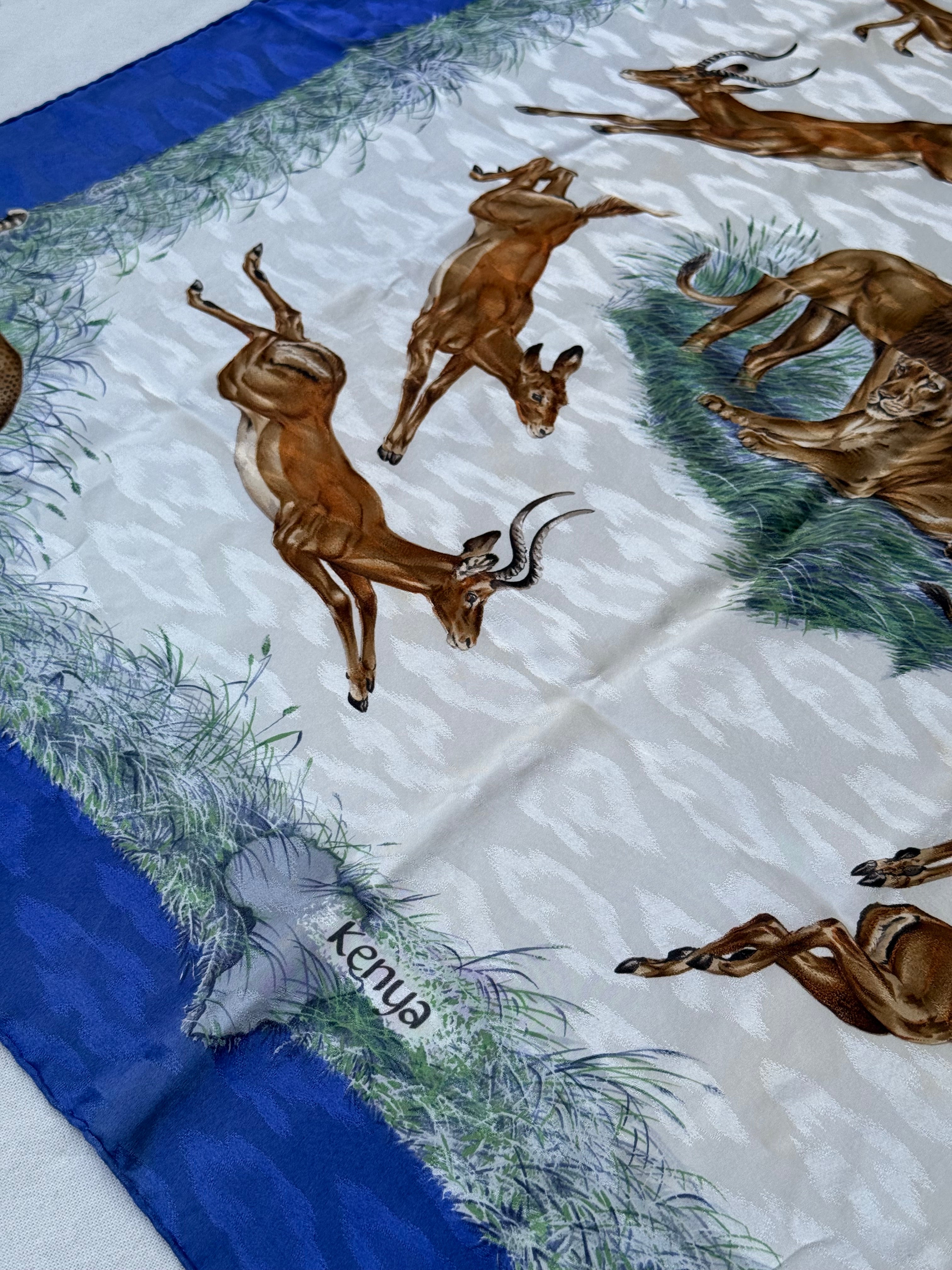 Foulard Hermès – Modèle Kenya