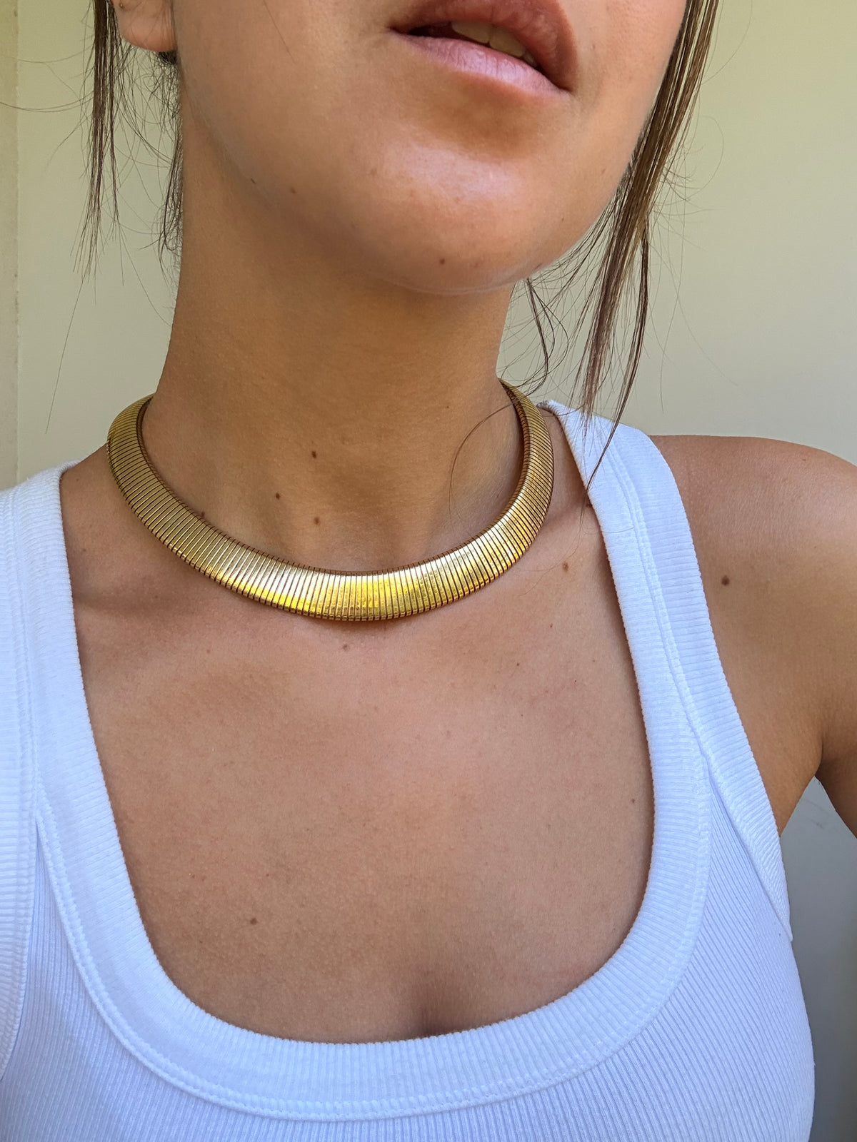 Collier Bijoux Cascio Vintage - Maille tubogas