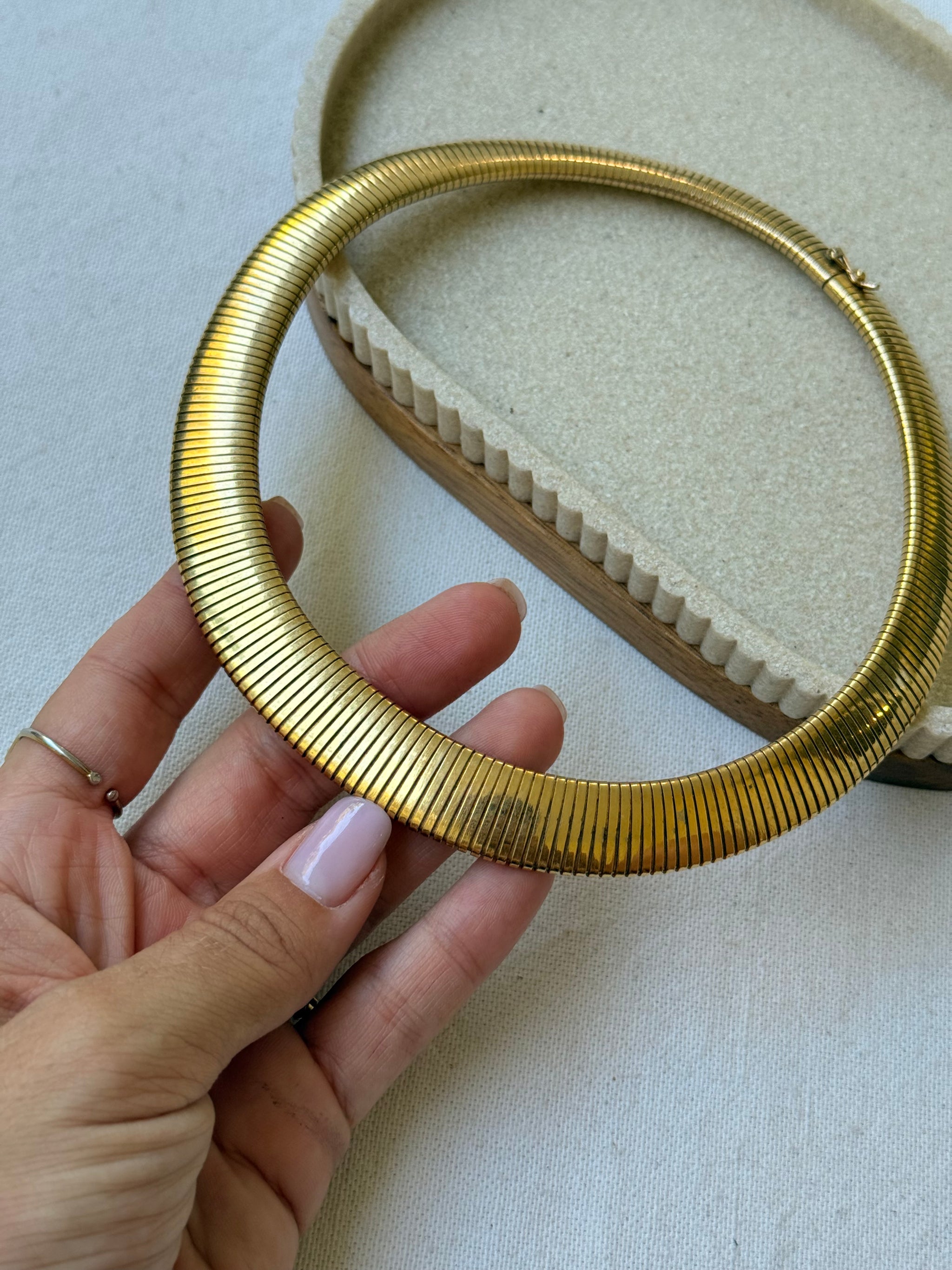Collier Bijoux Cascio Vintage - Maille tubogas