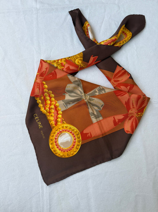 Celine Scarf – Knot Patterns