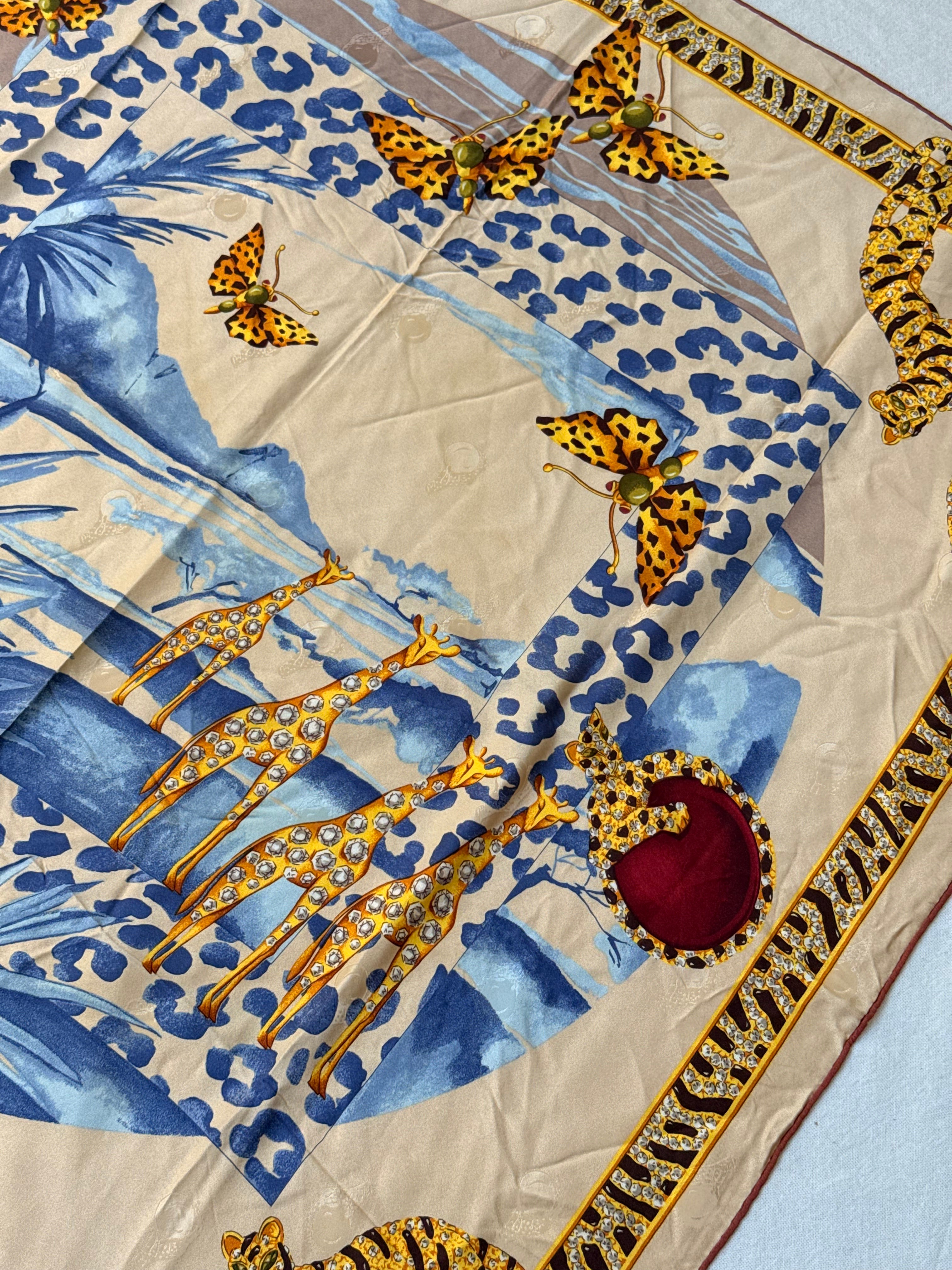 Foulard Cartier – Safari joaillier