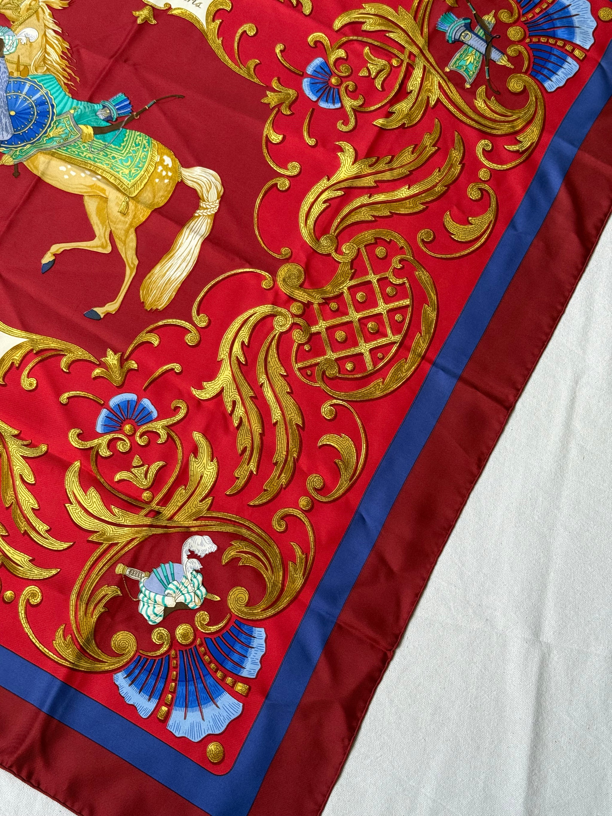 Hermès Scarf – Turkish Horse Design