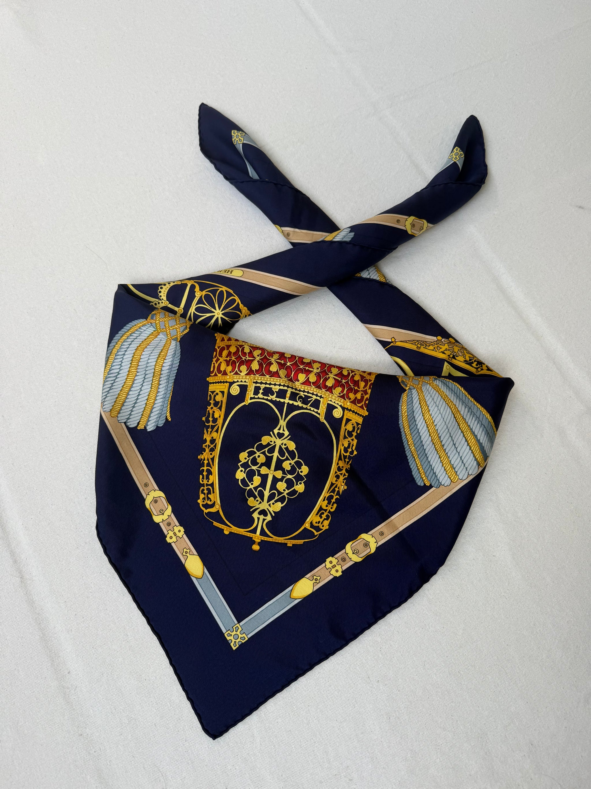 Foulard Hermès – Modèle Les Muserolles