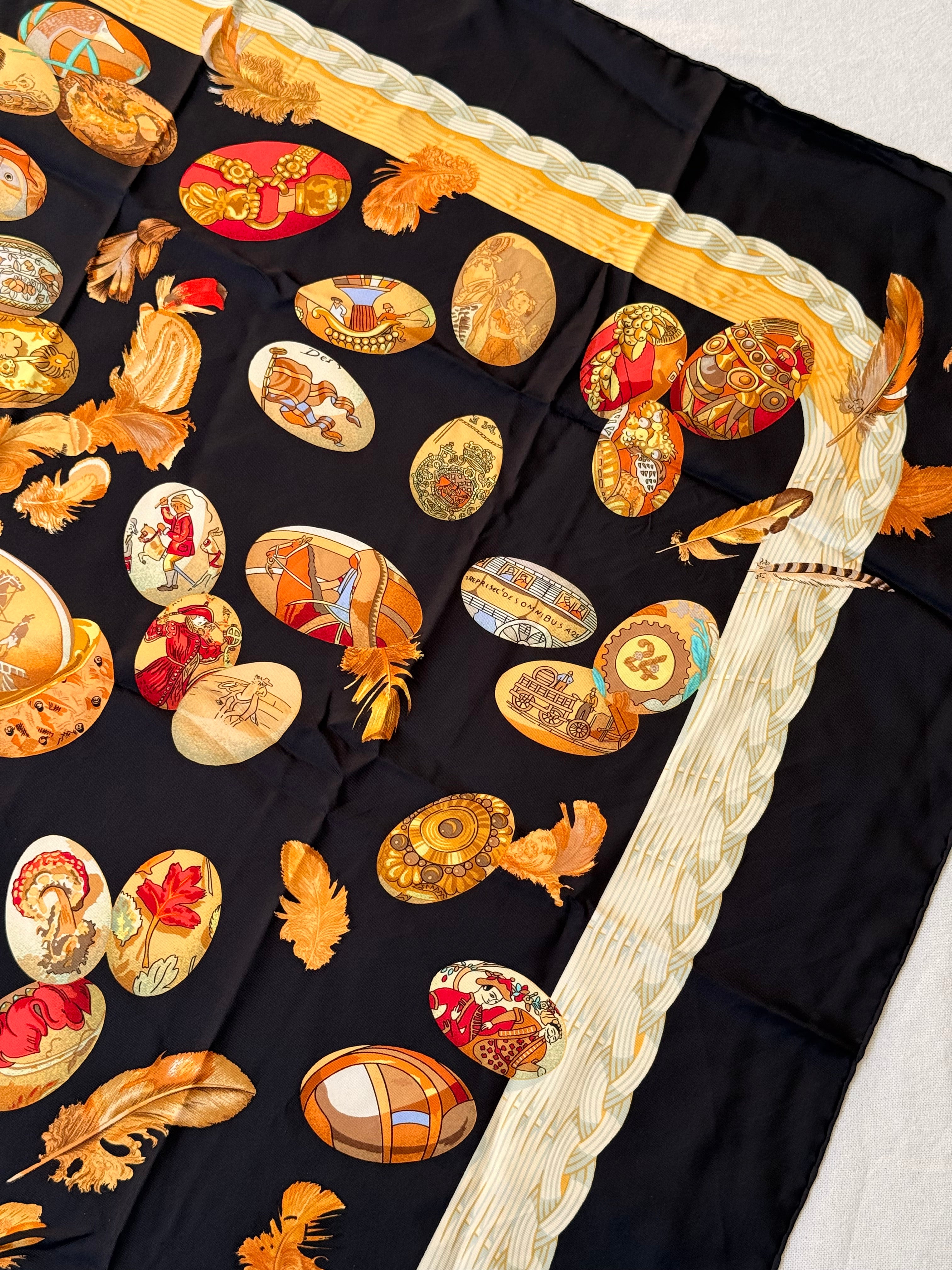 Foulard Hermès – Modèle Couvée d'Hermès