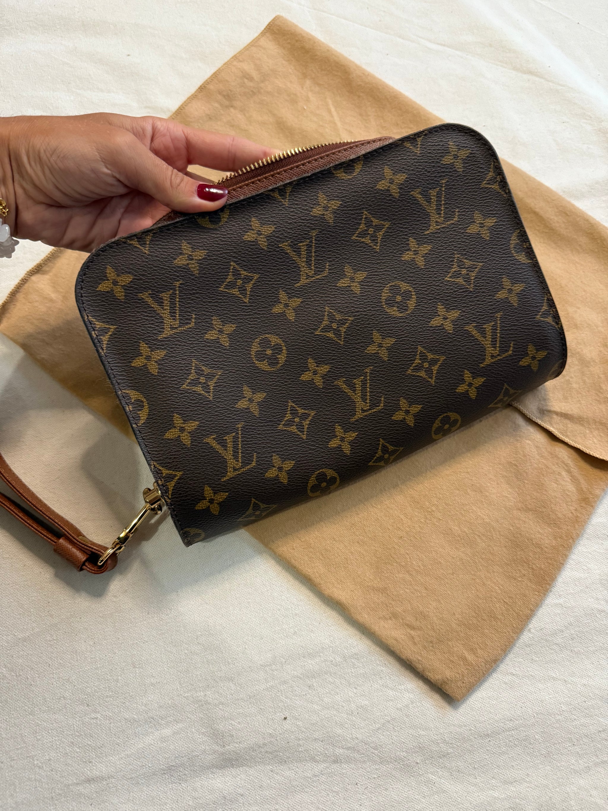 Pochette Louis Vuitton vintage - Toile monogramme