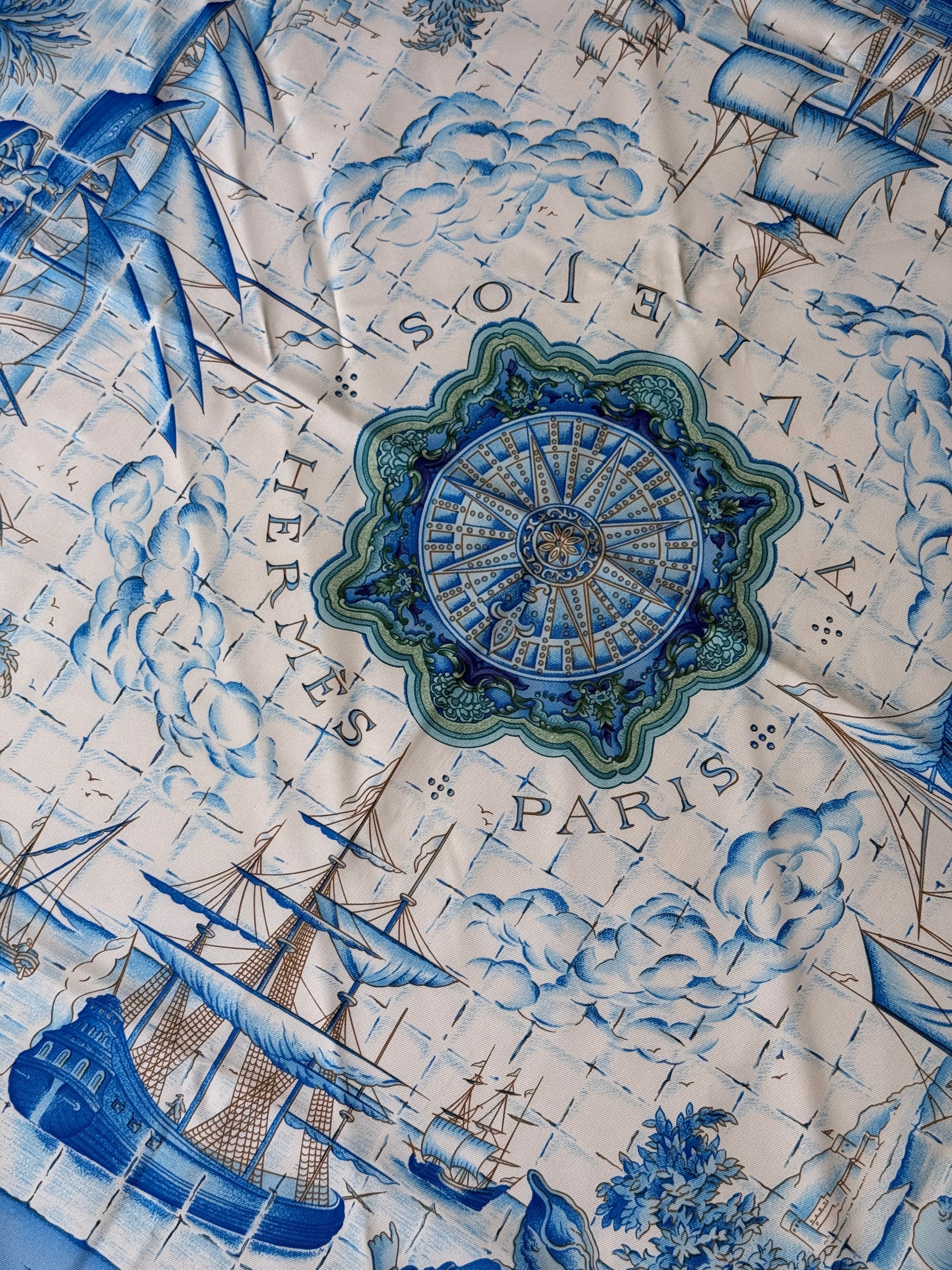 Foulard Hermès – Modèle Azulejos