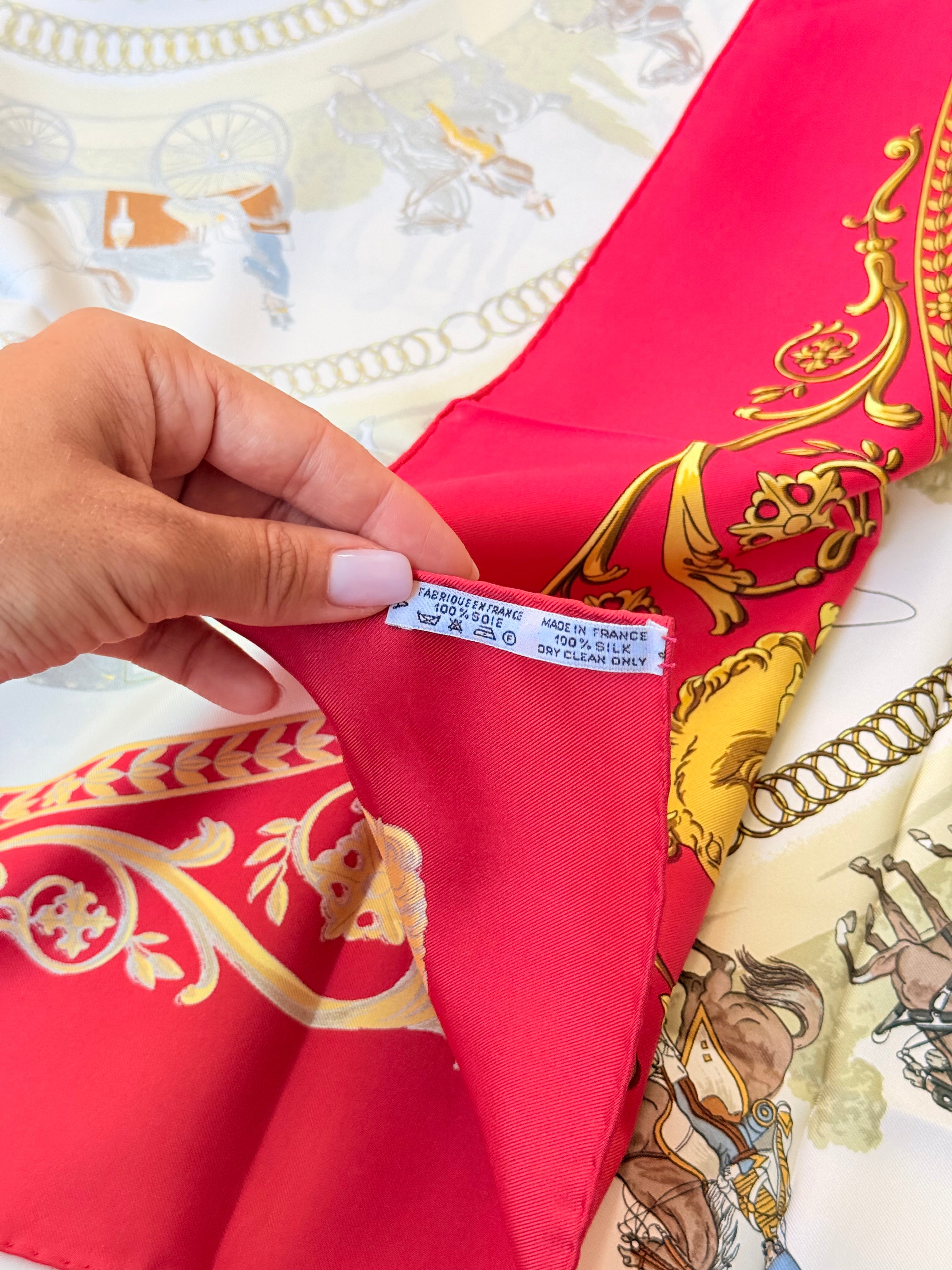 Foulard Hermès – Modèle Promenade de Longchamps