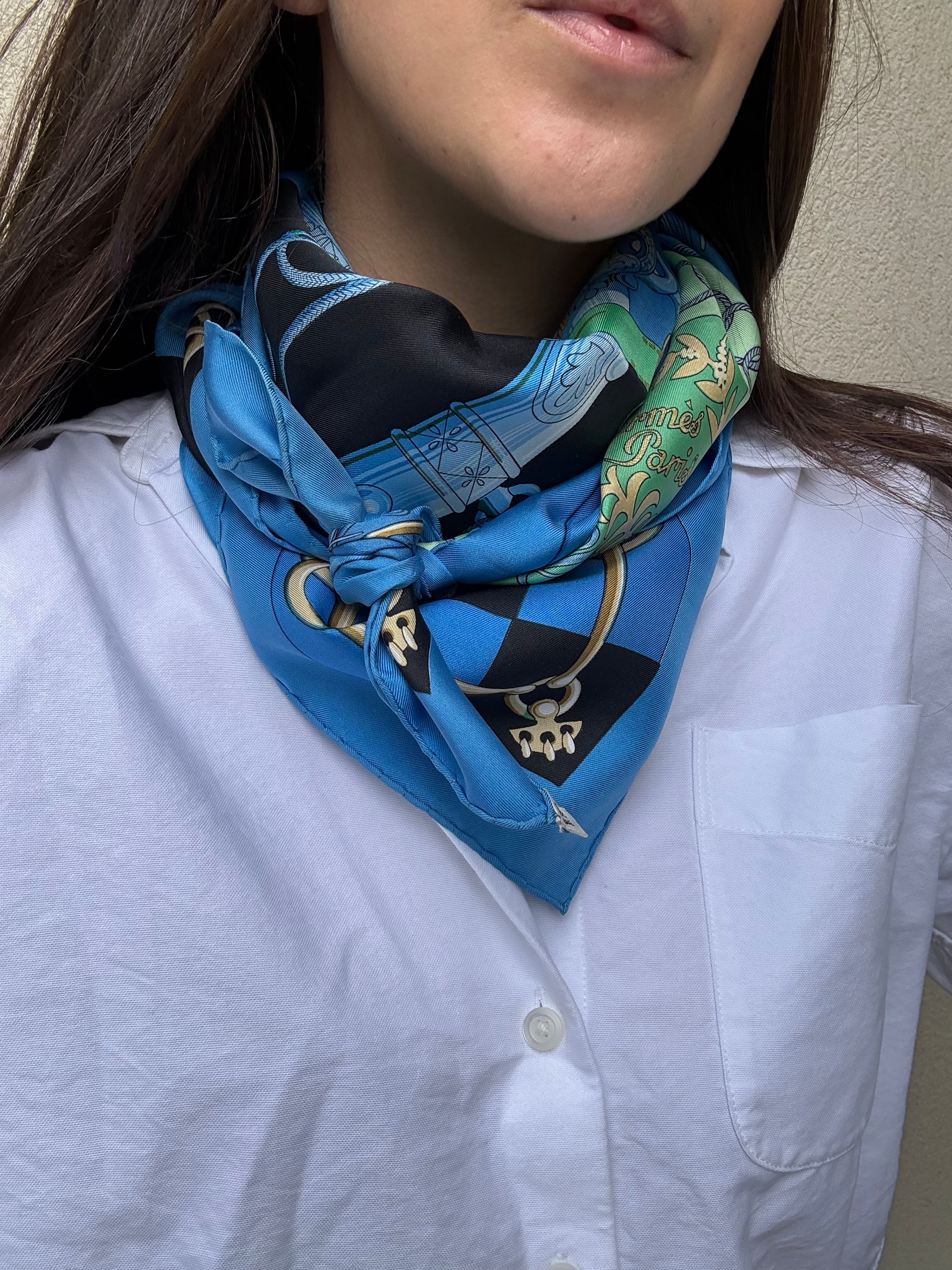 Foulard Hermès – Modèle Cliquetis