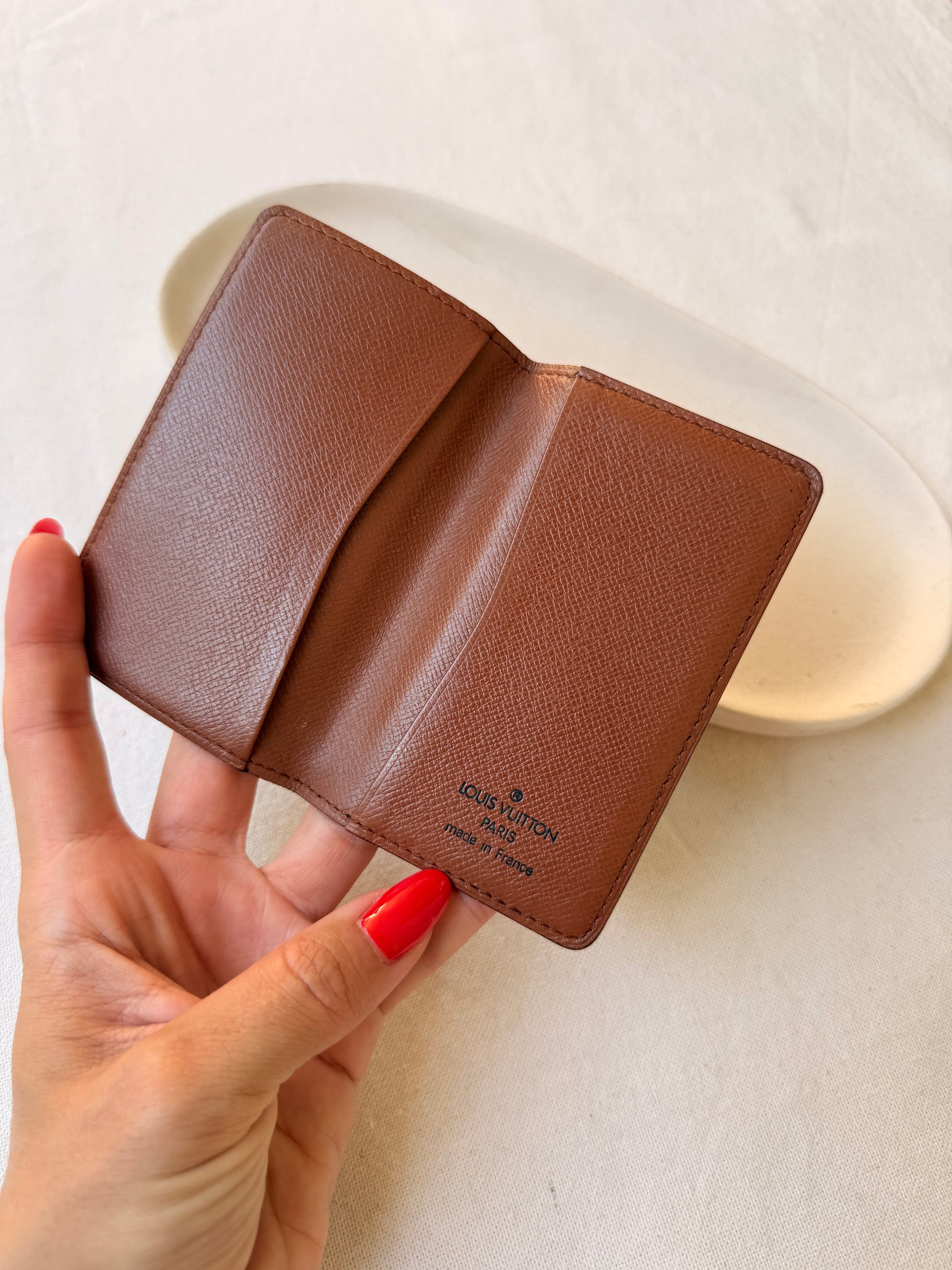 Porte-cartes Louis Vuitton vintage - Toile enduite LV