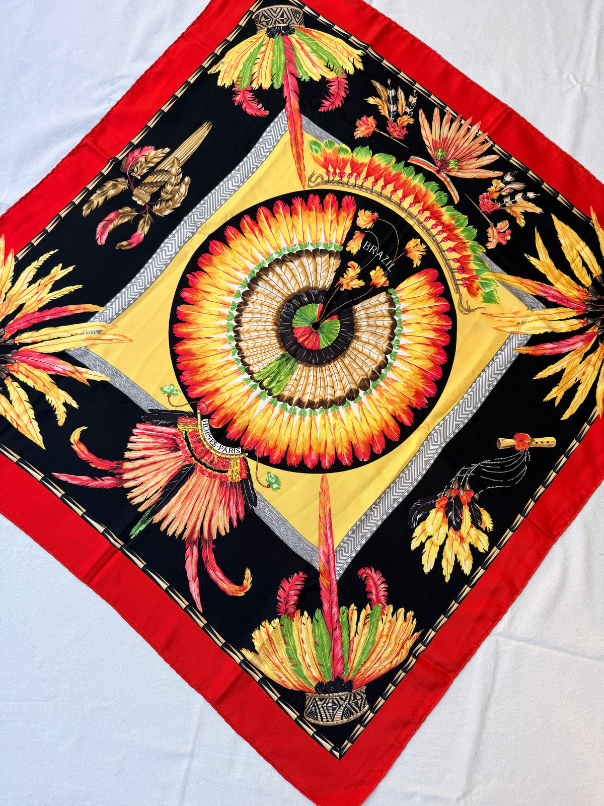 Foulard Hermès – Modèle Brazil