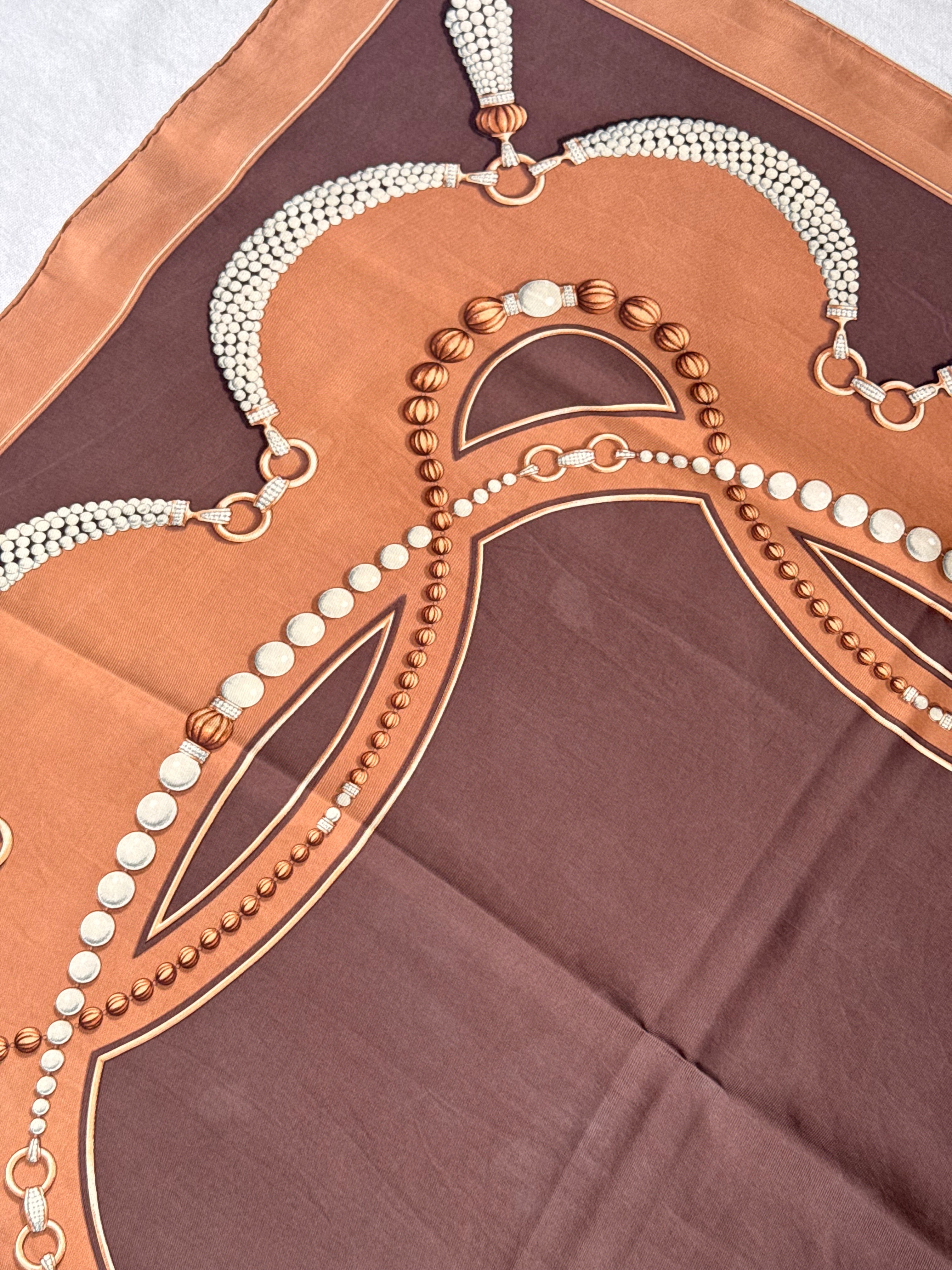 Foulard Cartier - Motifs bijoux