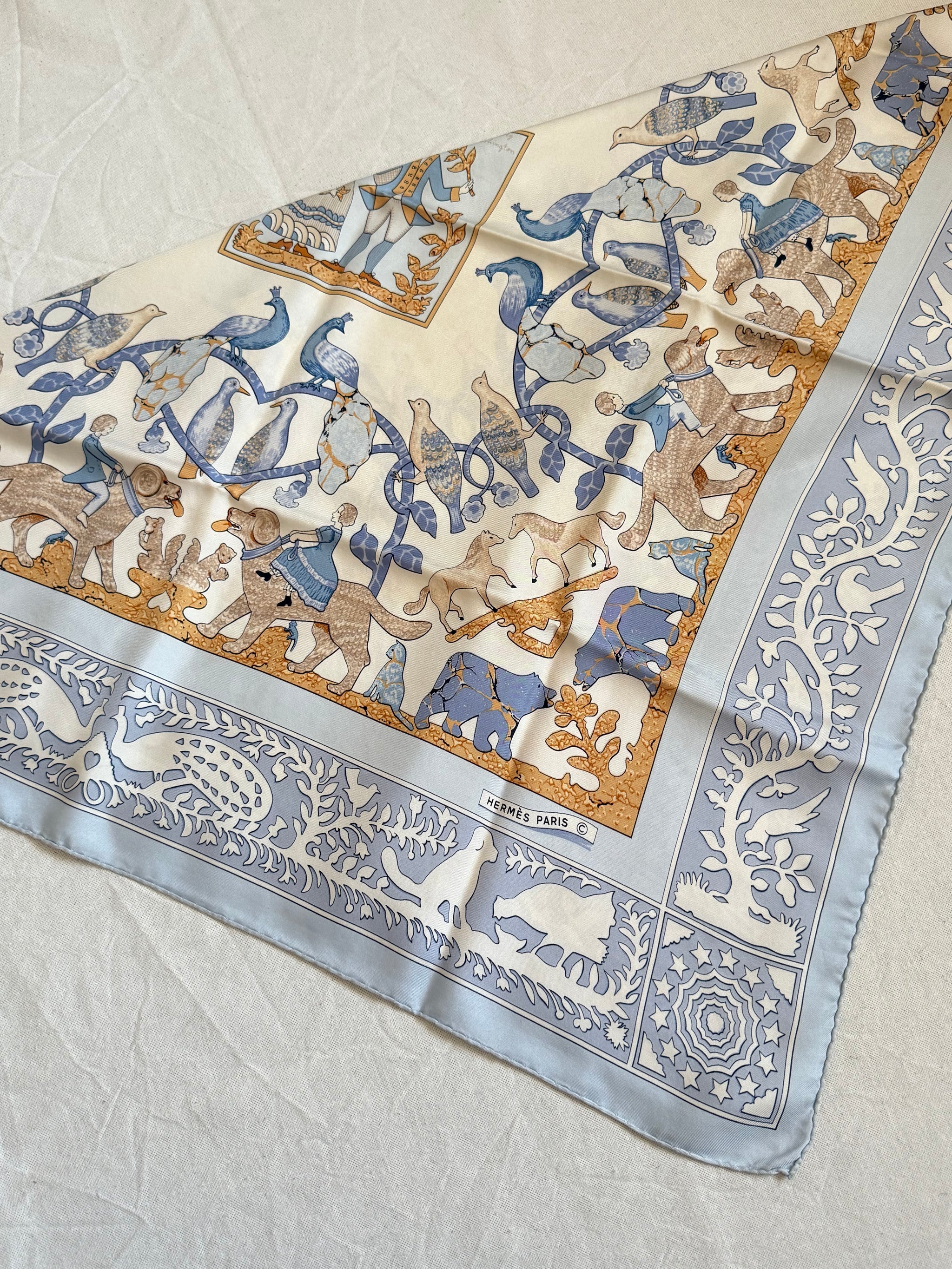 Foulard Hermès – Modèle Early America