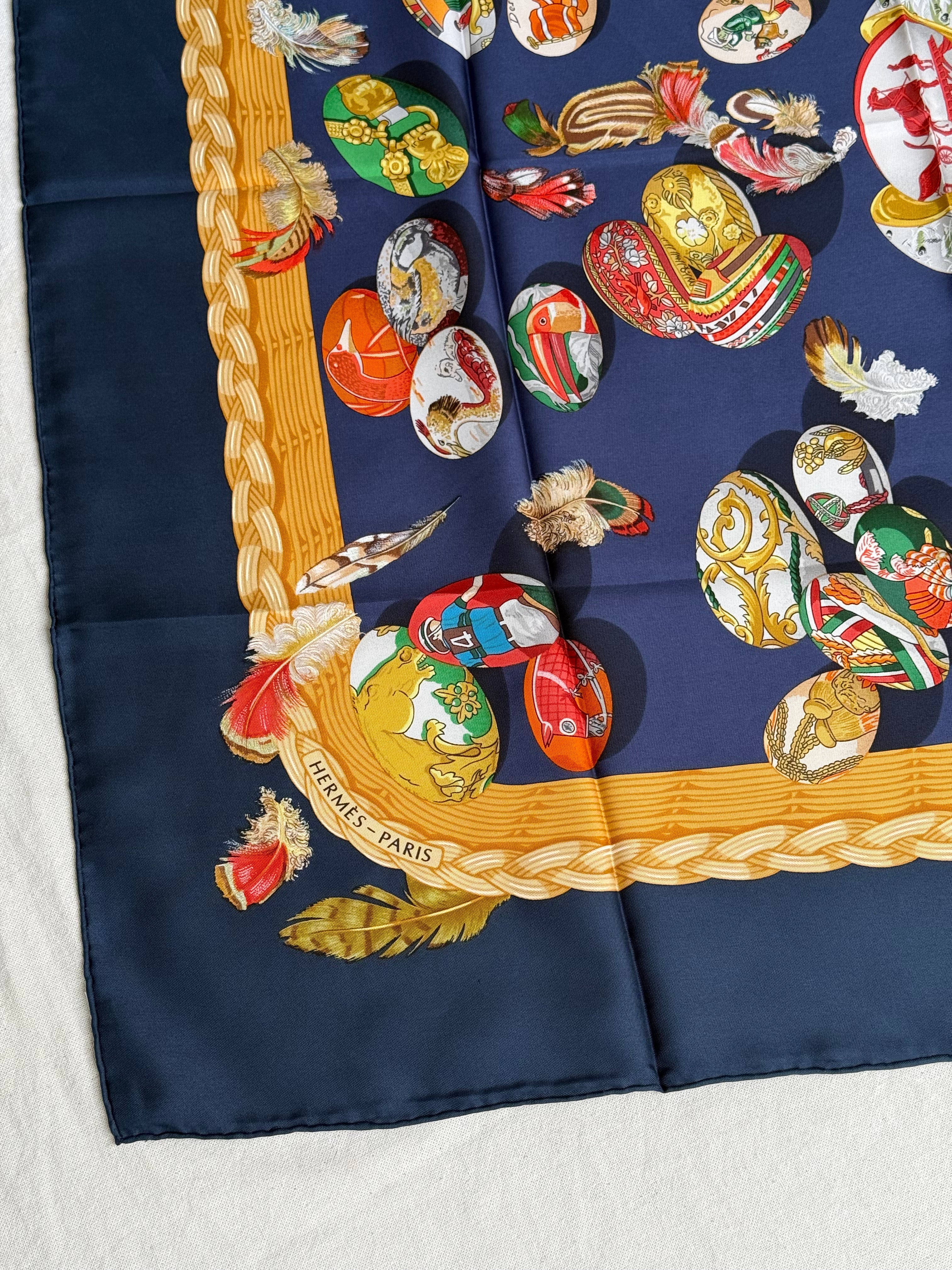Foulard Hermès – Modèle Couvée d'Hermès