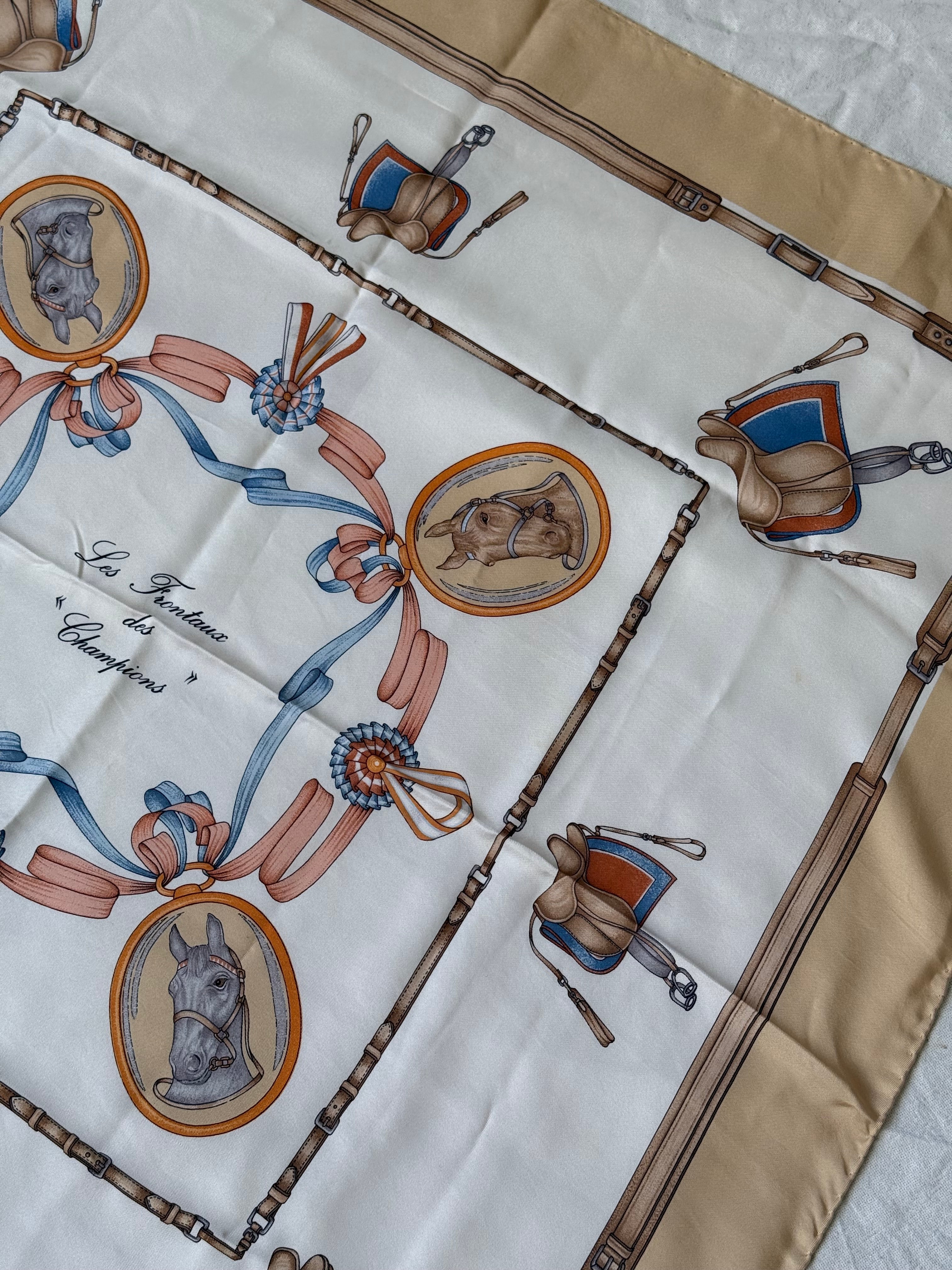Céline Scarf – Equestrian and Ribbons Theme