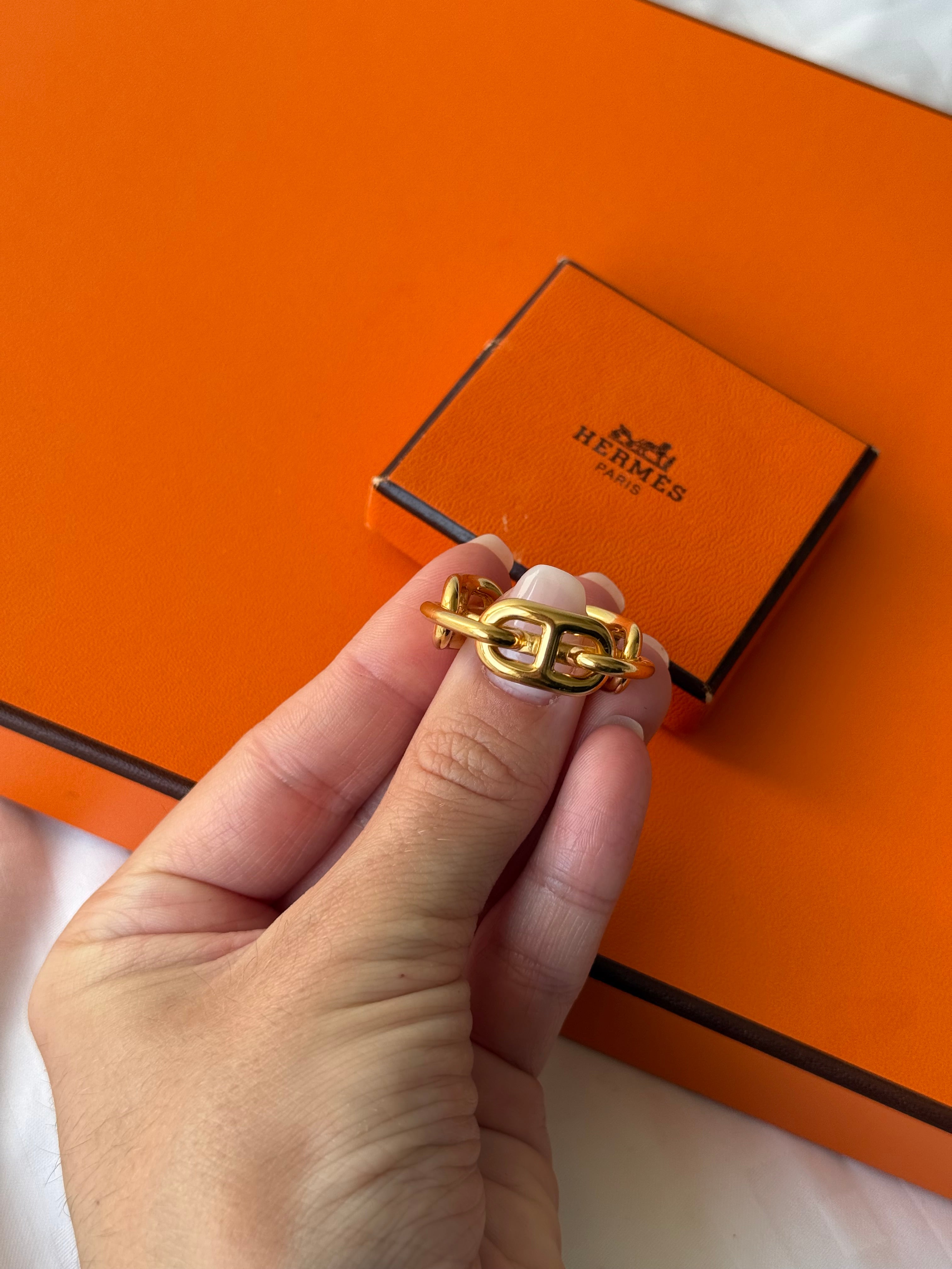 Anneau de foulard Hermès - modèle Régate