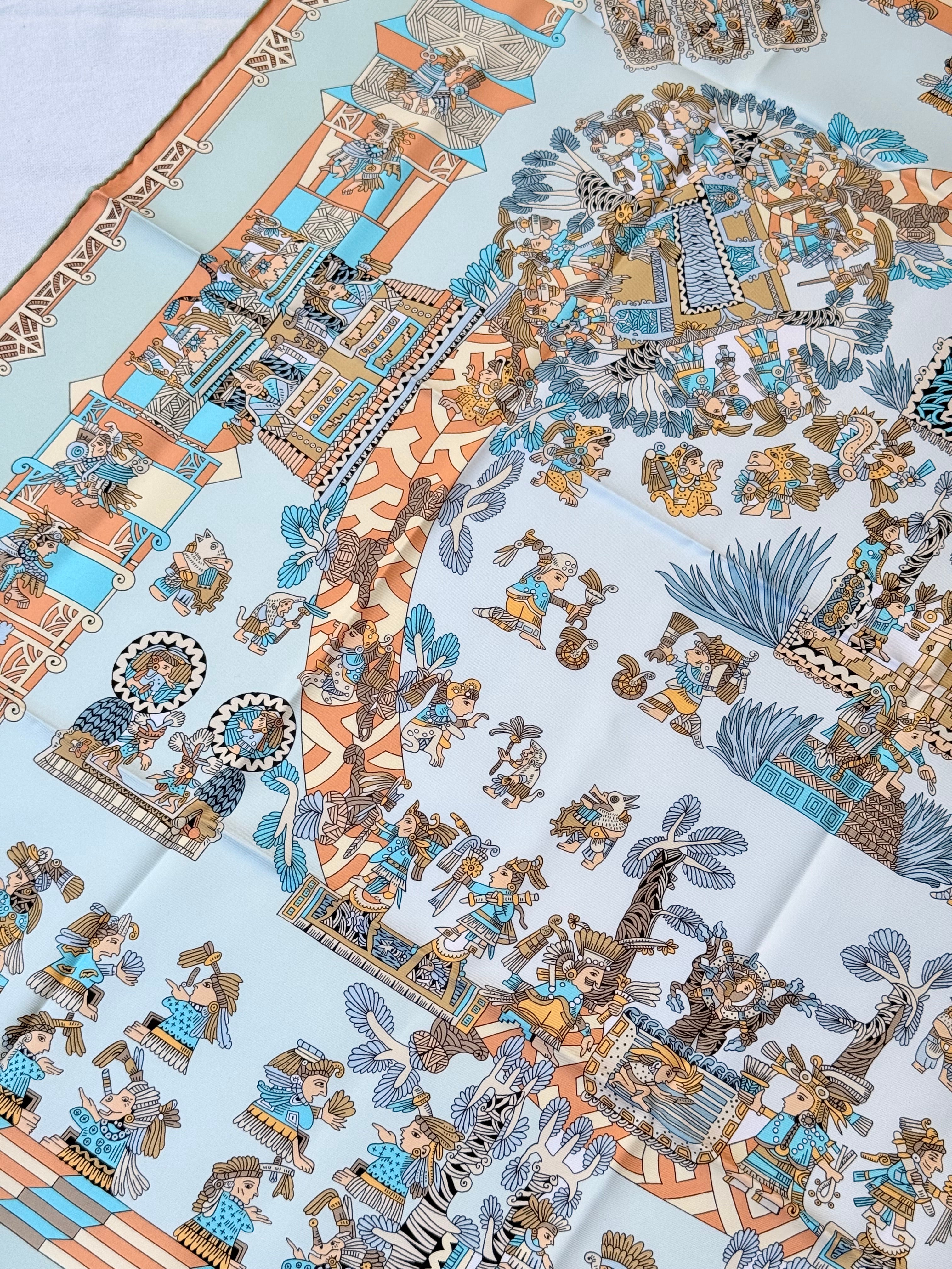 Foulard Hermès – Modèle Astres et Soleils