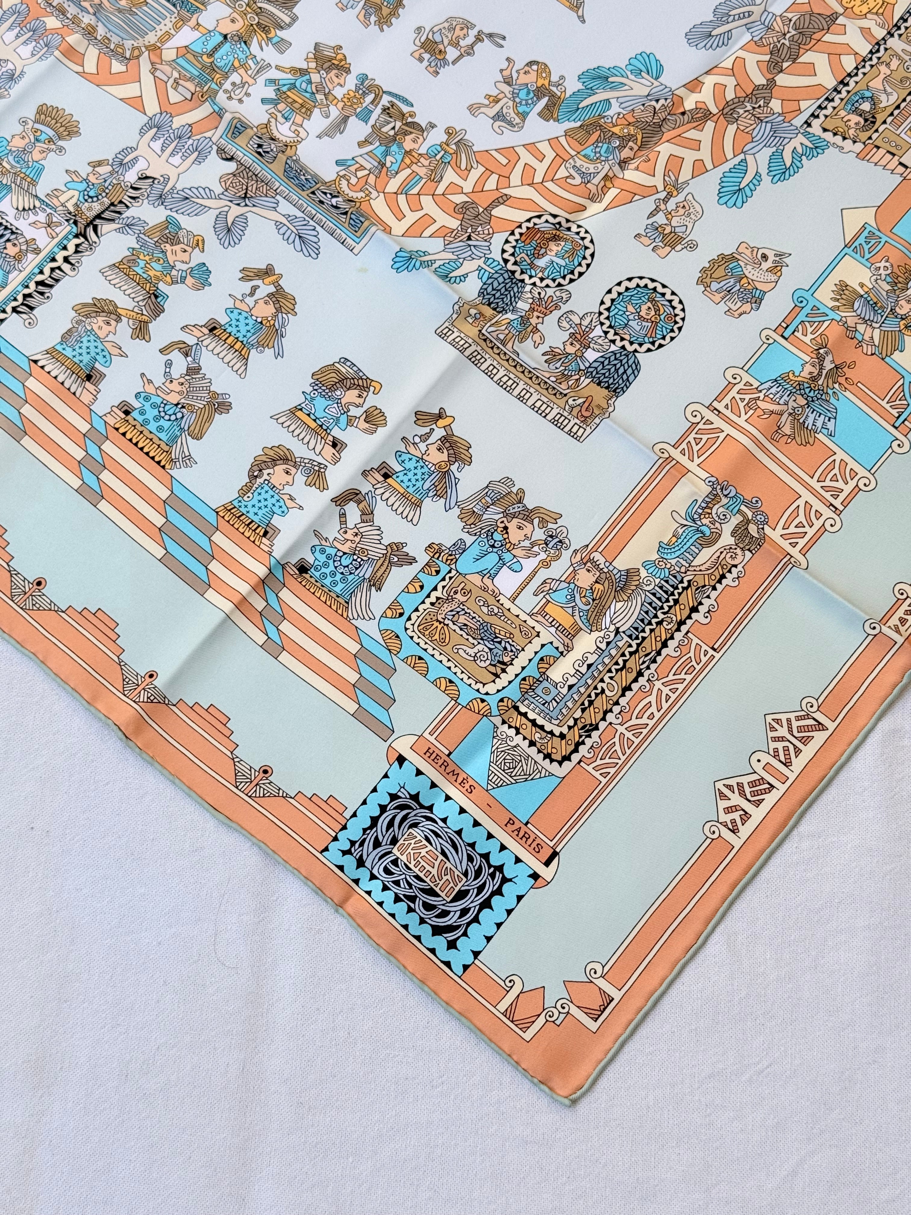 Foulard Hermès – Modèle Astres et Soleils