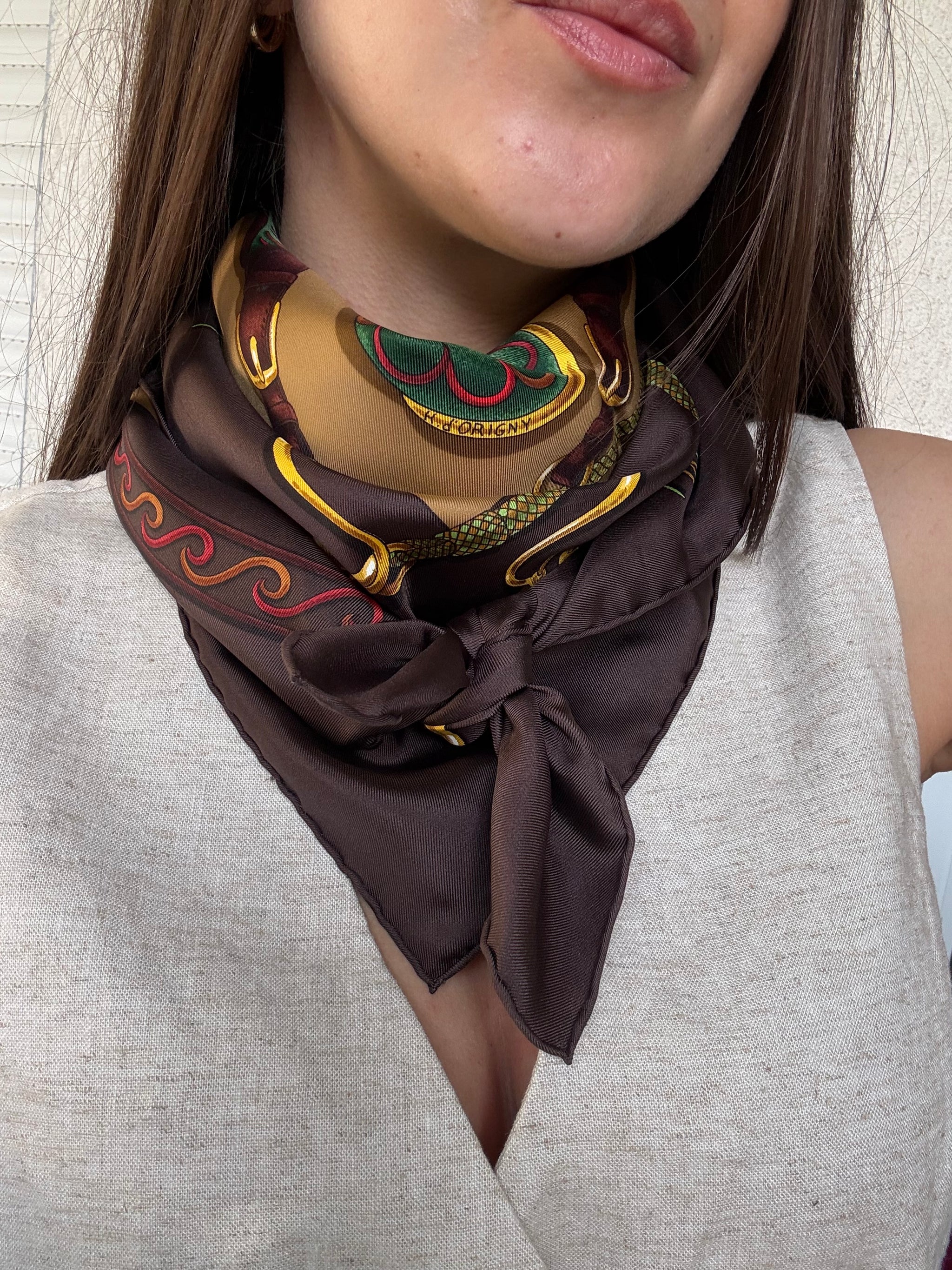 Foulard Hermès – Modèle Festival