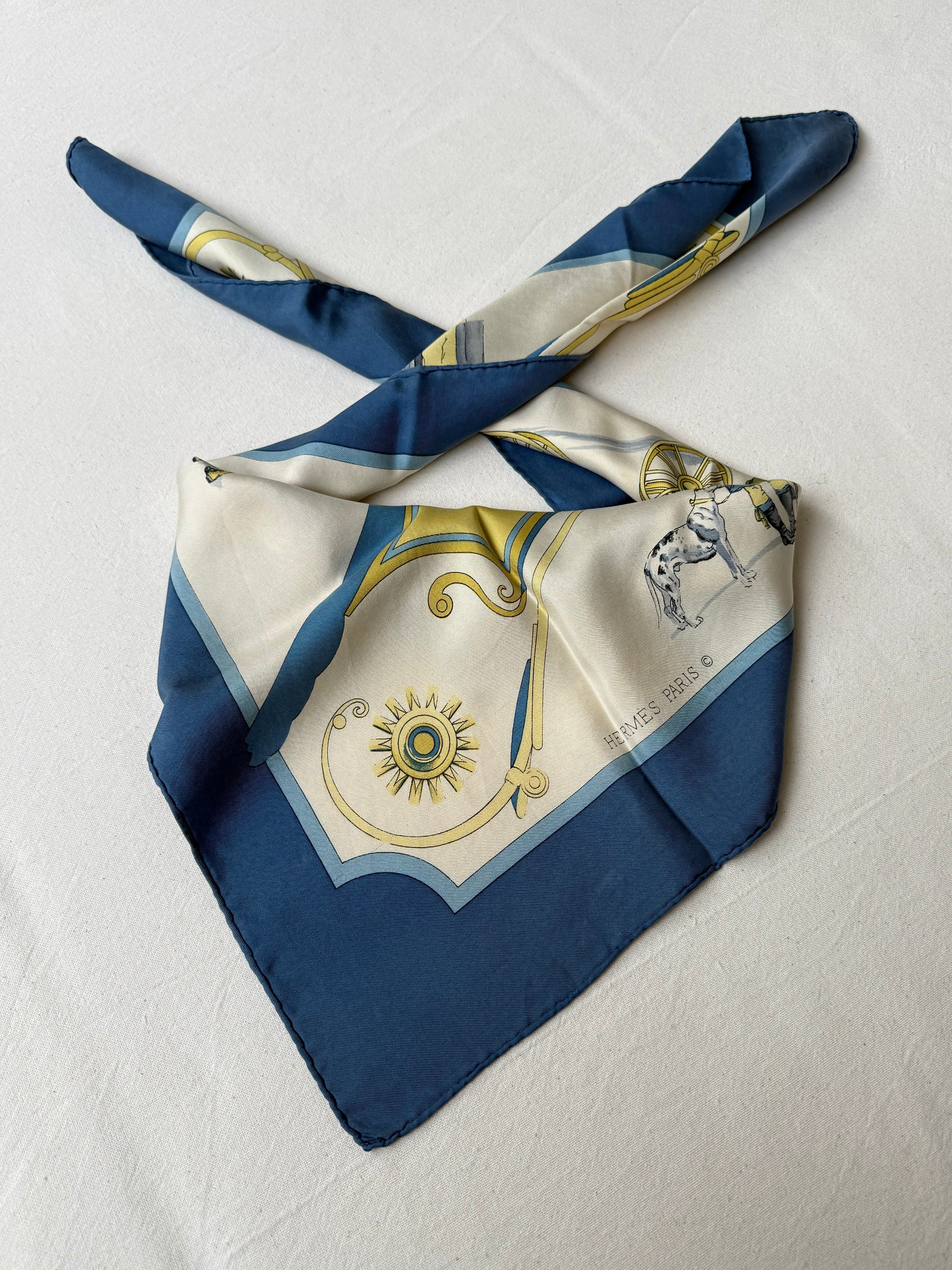 Foulard Hermès – Modèle Carrossier