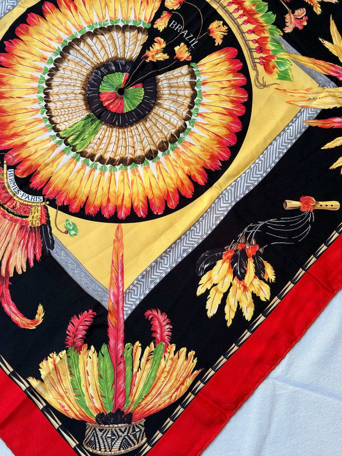 Foulard Hermès – Modèle Brazil