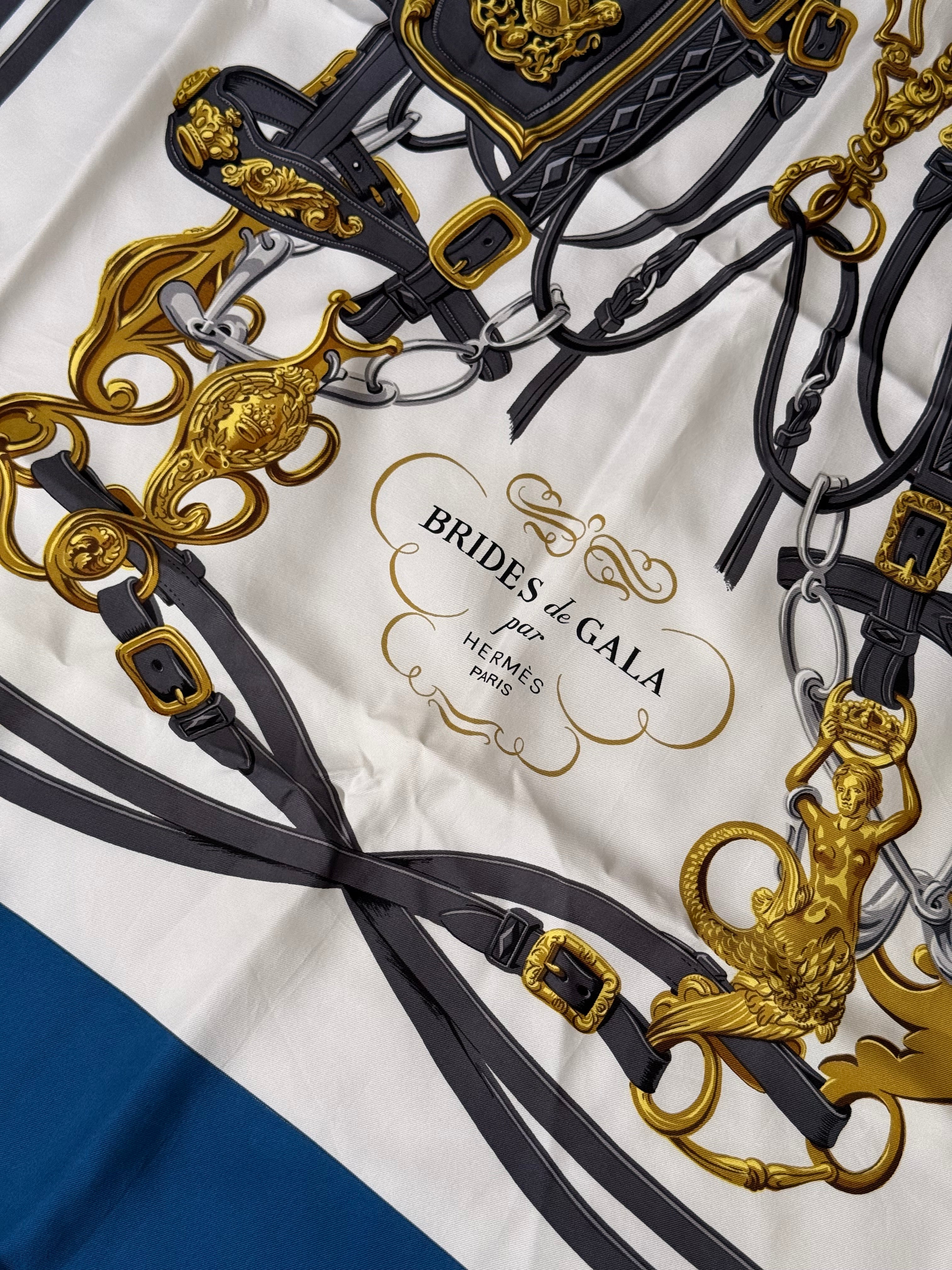 Foulard Hermès – Modèle Brides de Gala