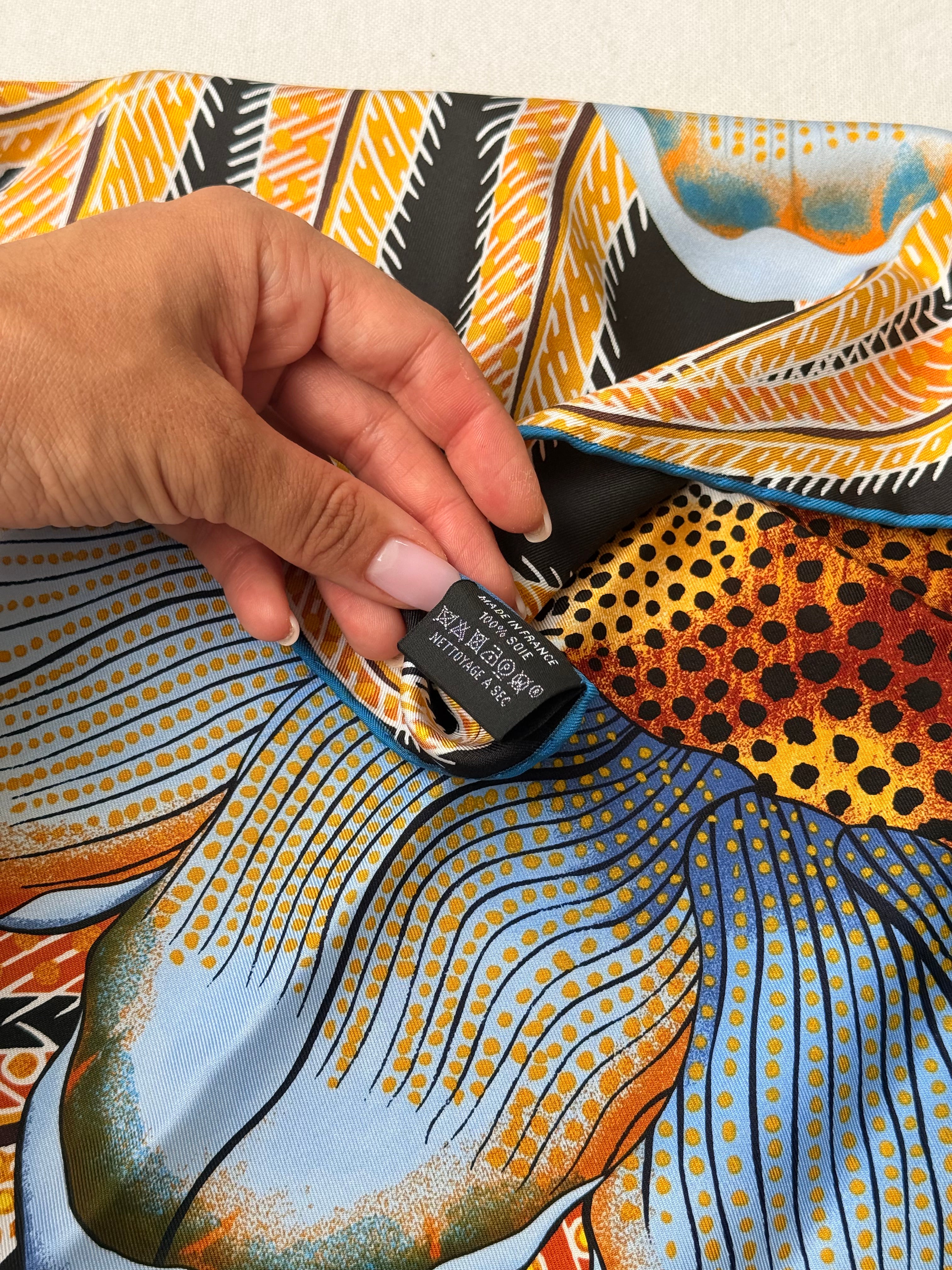 Gavroche Hermès – Modèle Baobab Cat