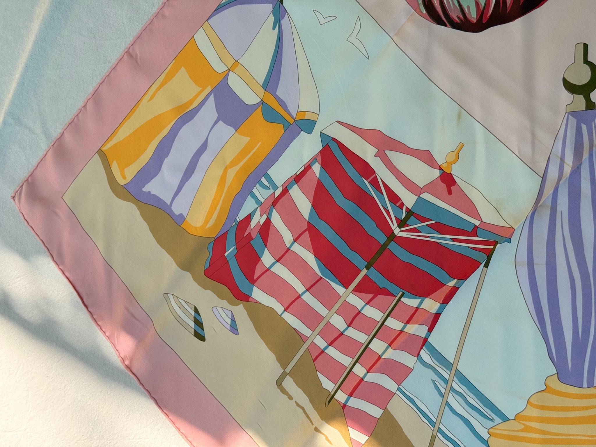 Foulard Hermès – Modèle Charmes des Plages Normandes II
