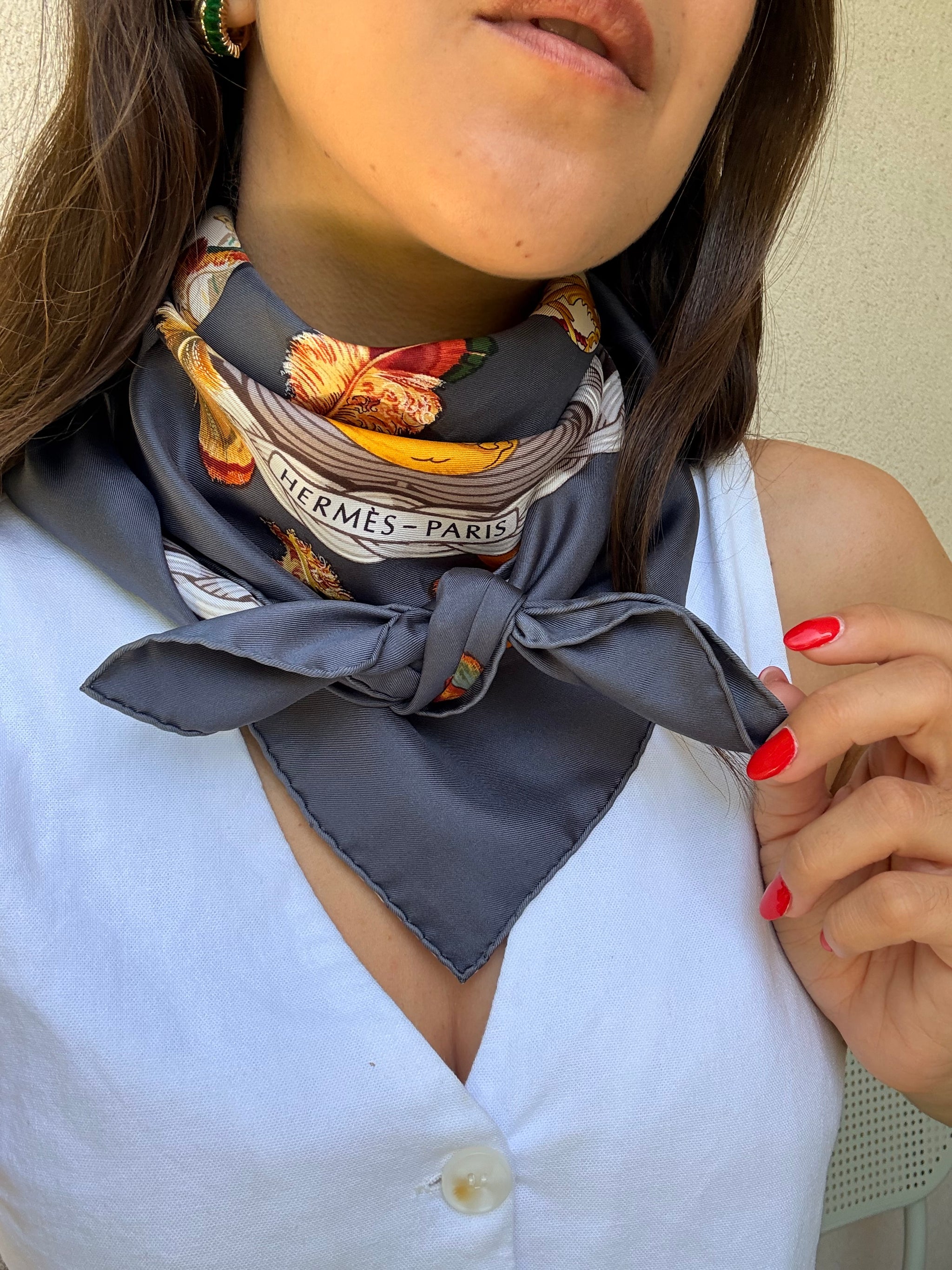 Foulard Hermès – Modèle Couvée d'Hermès