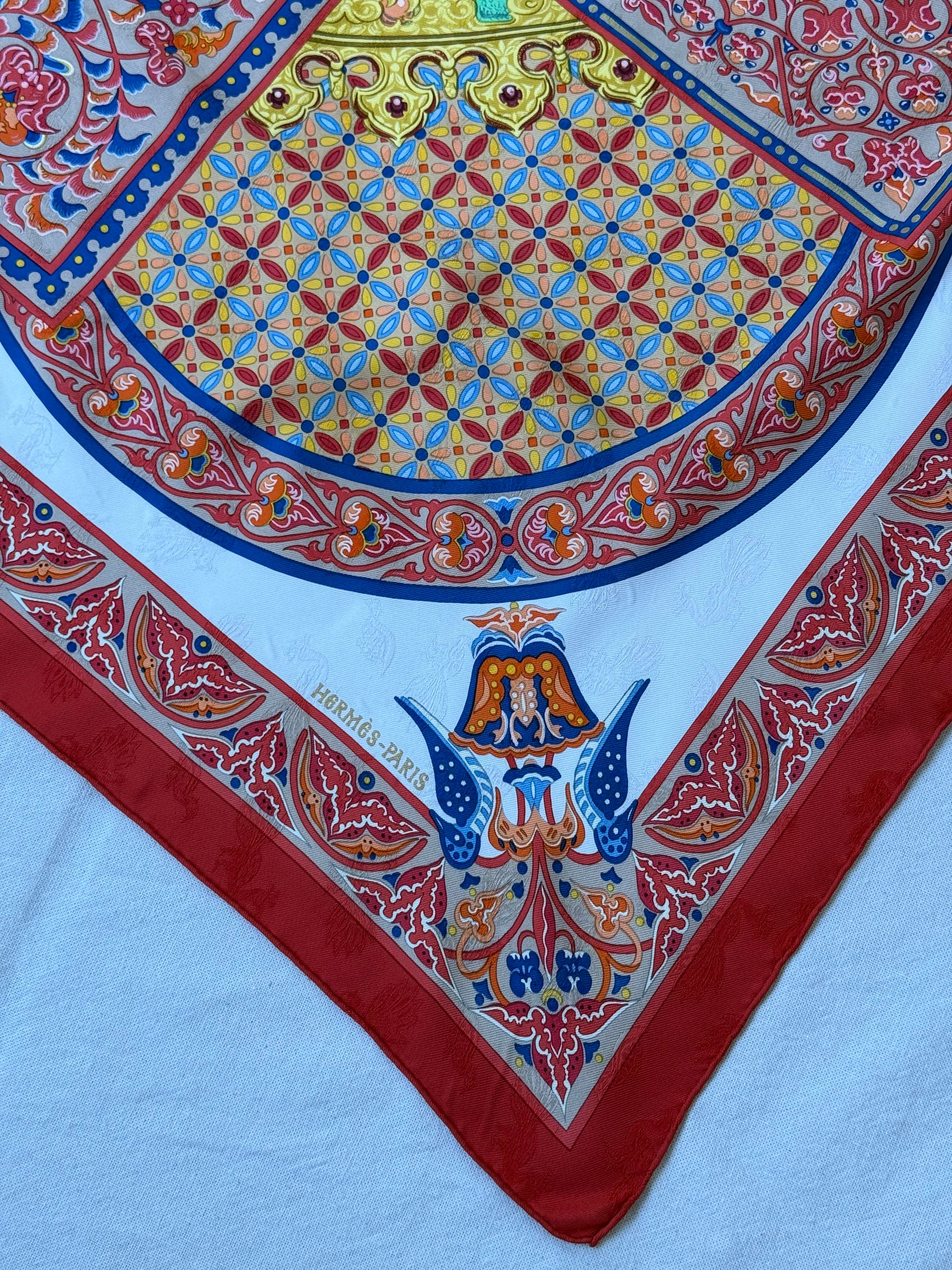 Foulard Hermès – Modèle Ciels Byzantins