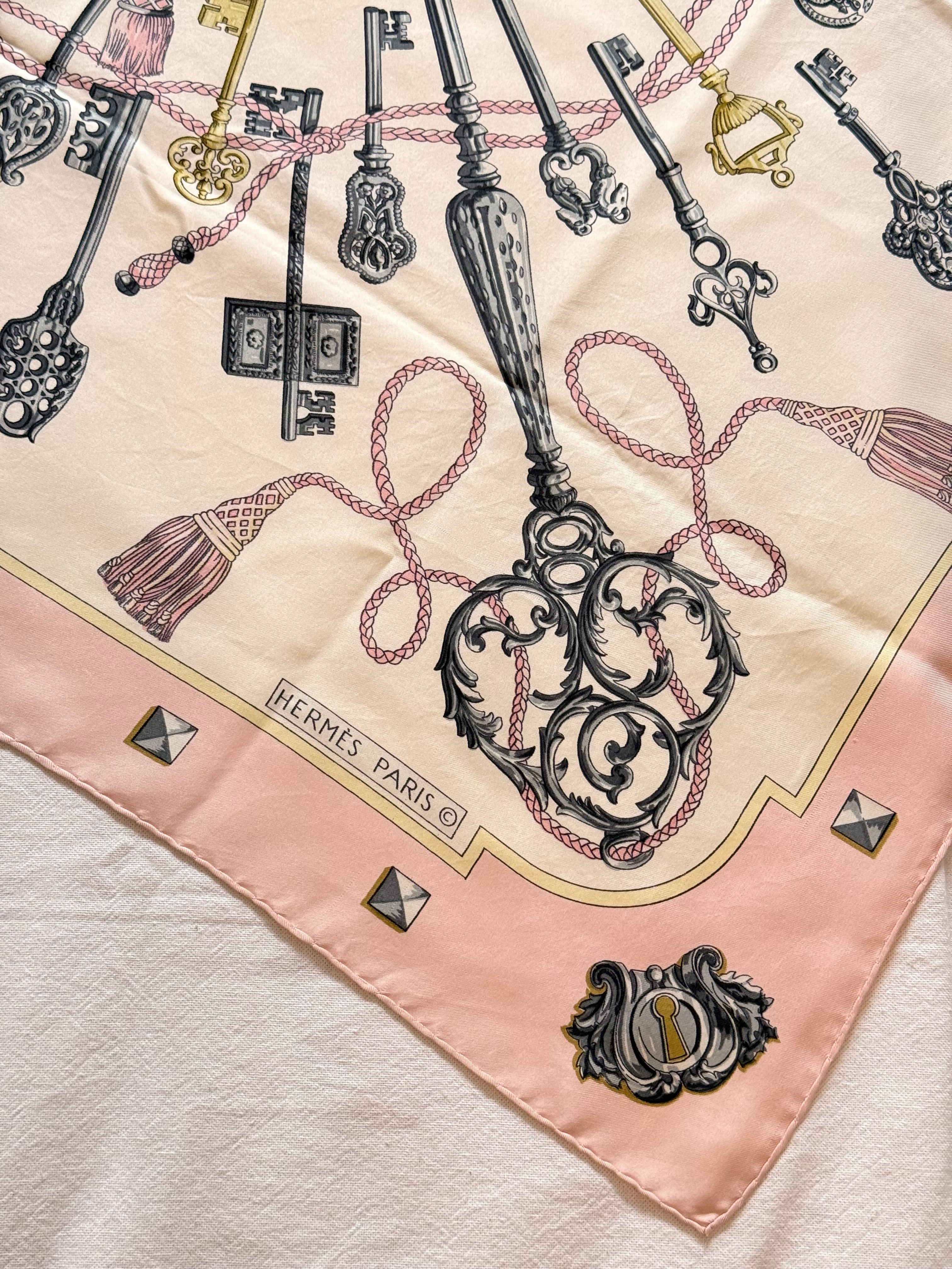Foulard Hermès – Modèle Les Clés