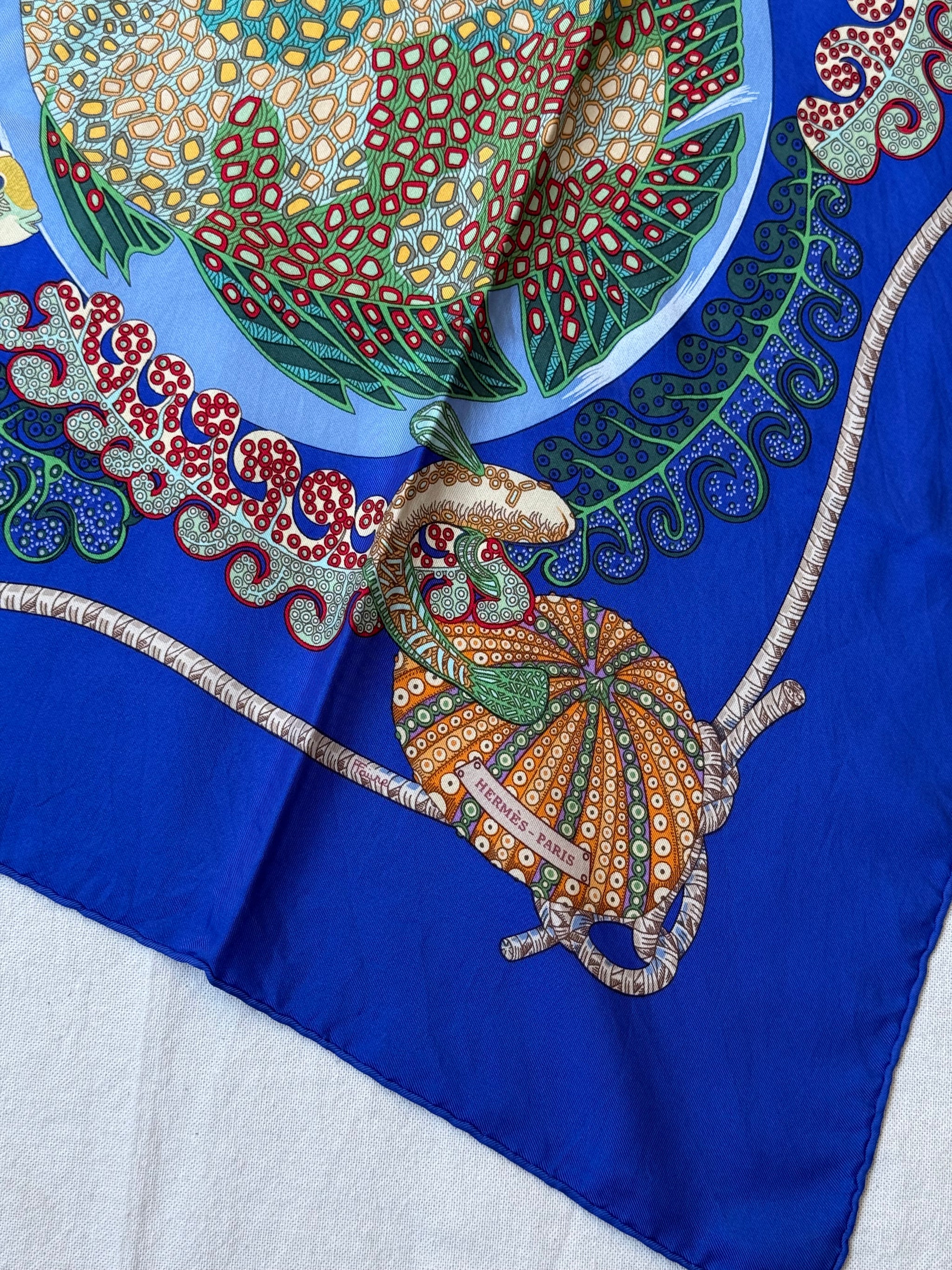 Foulard Hermès – Modèle Grands Fonds