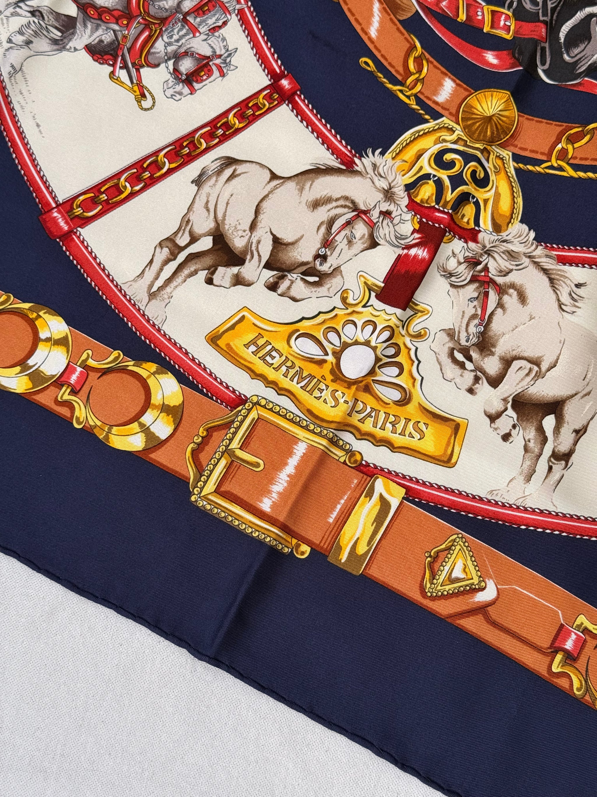 Foulard Hermès – Modèle Chevaux de Trait