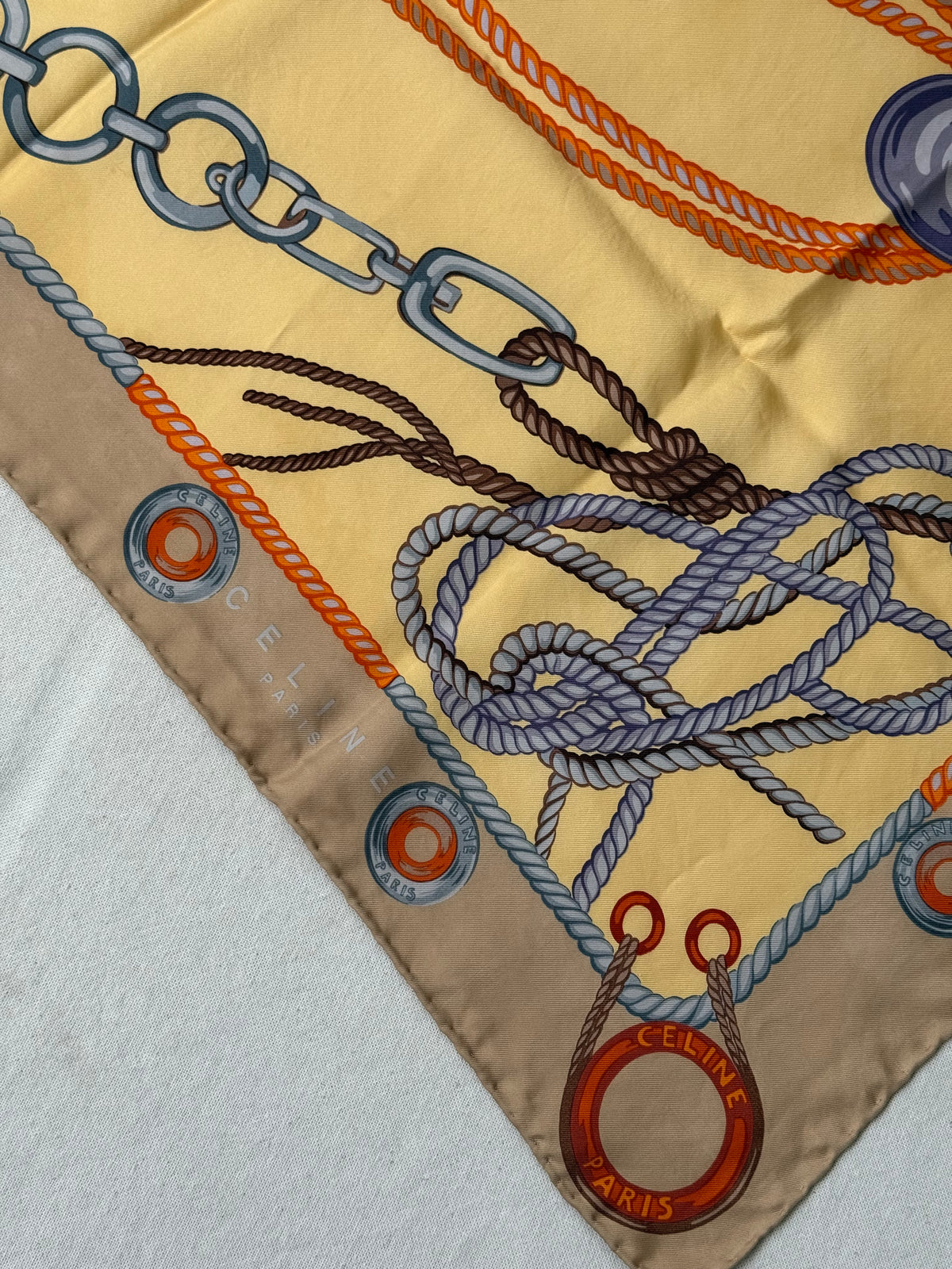 Foulard Céline – Cordages et chaînes