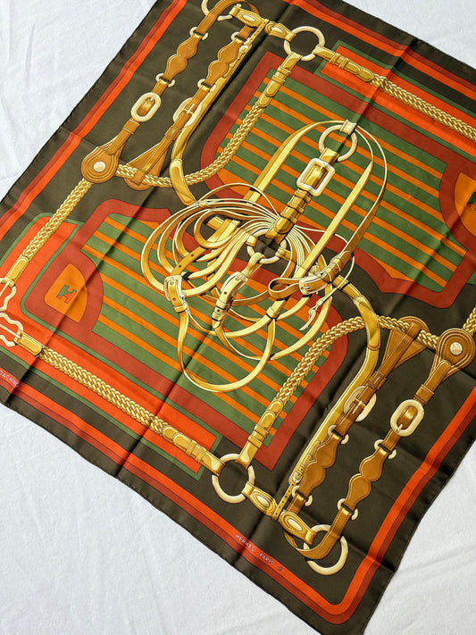 Foulard Hermès – Modèle Coaching