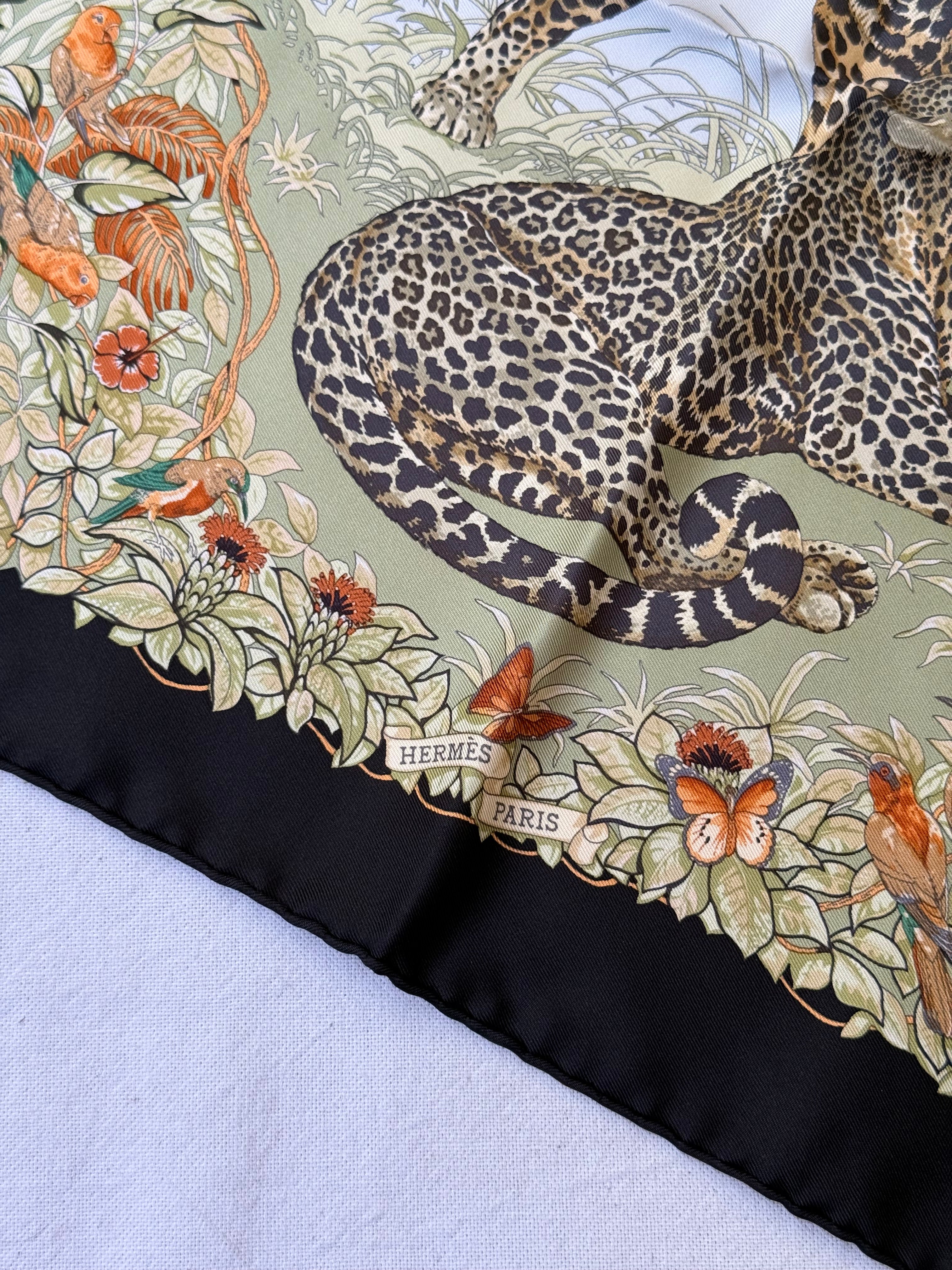 Gavroche Hermès – Modèle Jungle Love