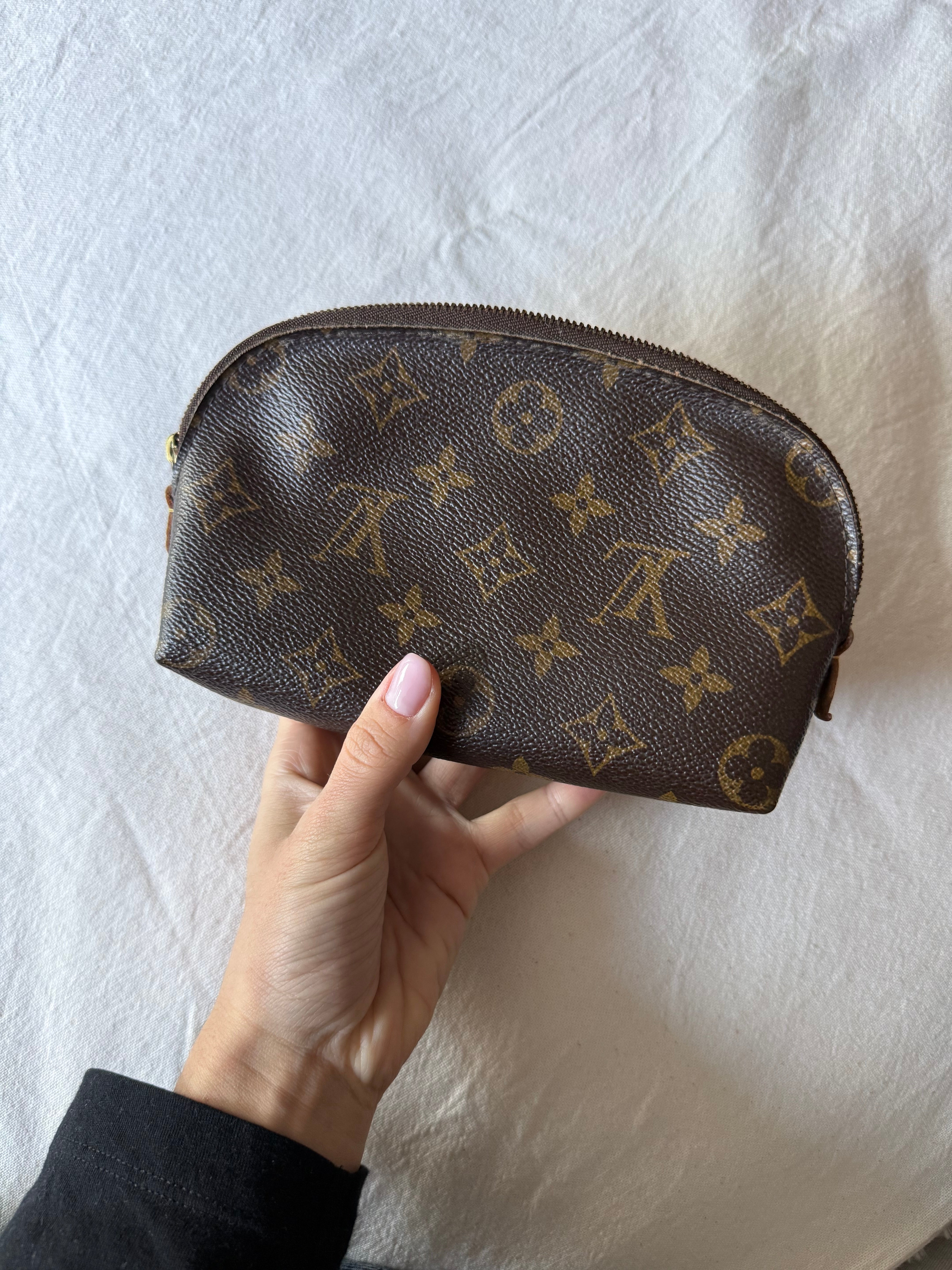Trousse cosmétiques Louis Vuitton vintage - Toile monogramme PM