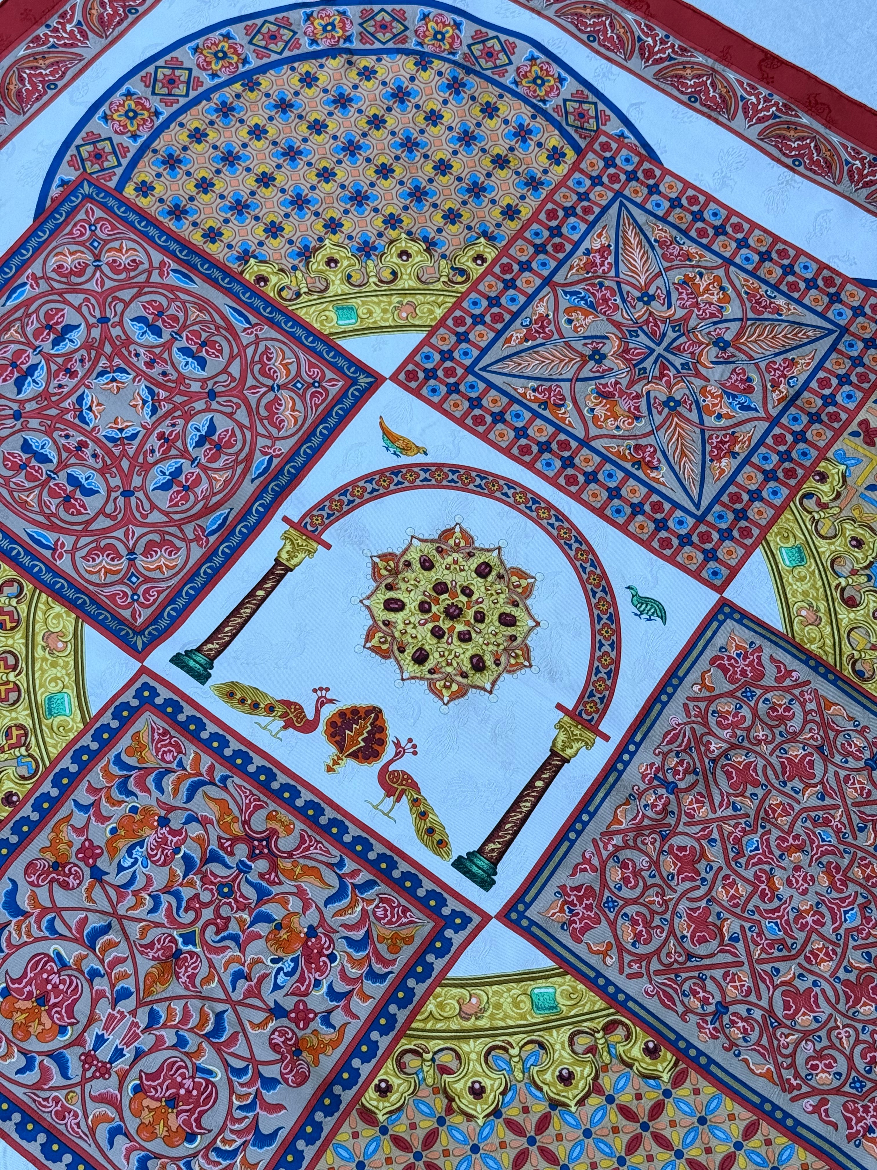 Foulard Hermès – Modèle Ciels Byzantins
