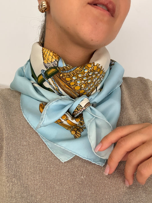 Foulard Hermès – Modèle Passementerie