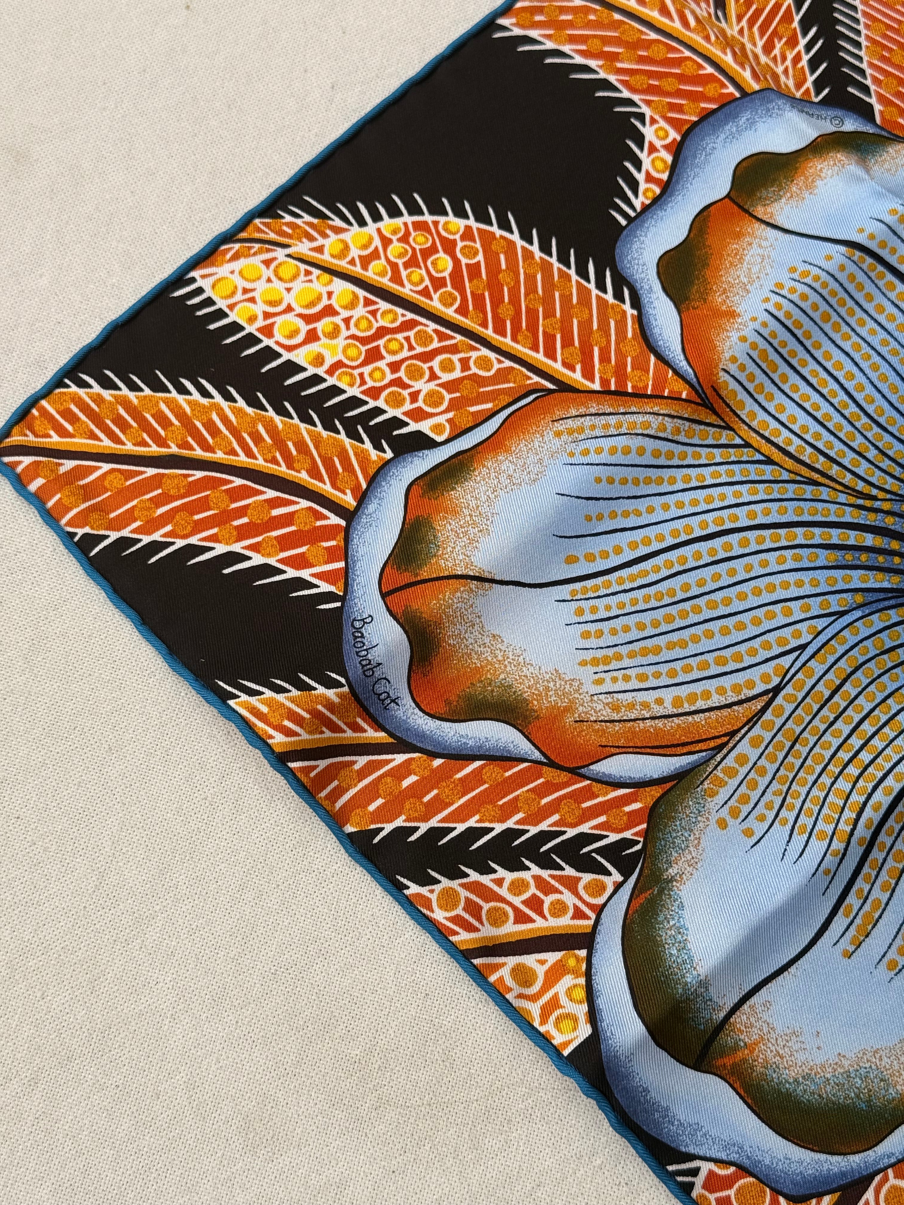 Gavroche Hermès – Modèle Baobab Cat