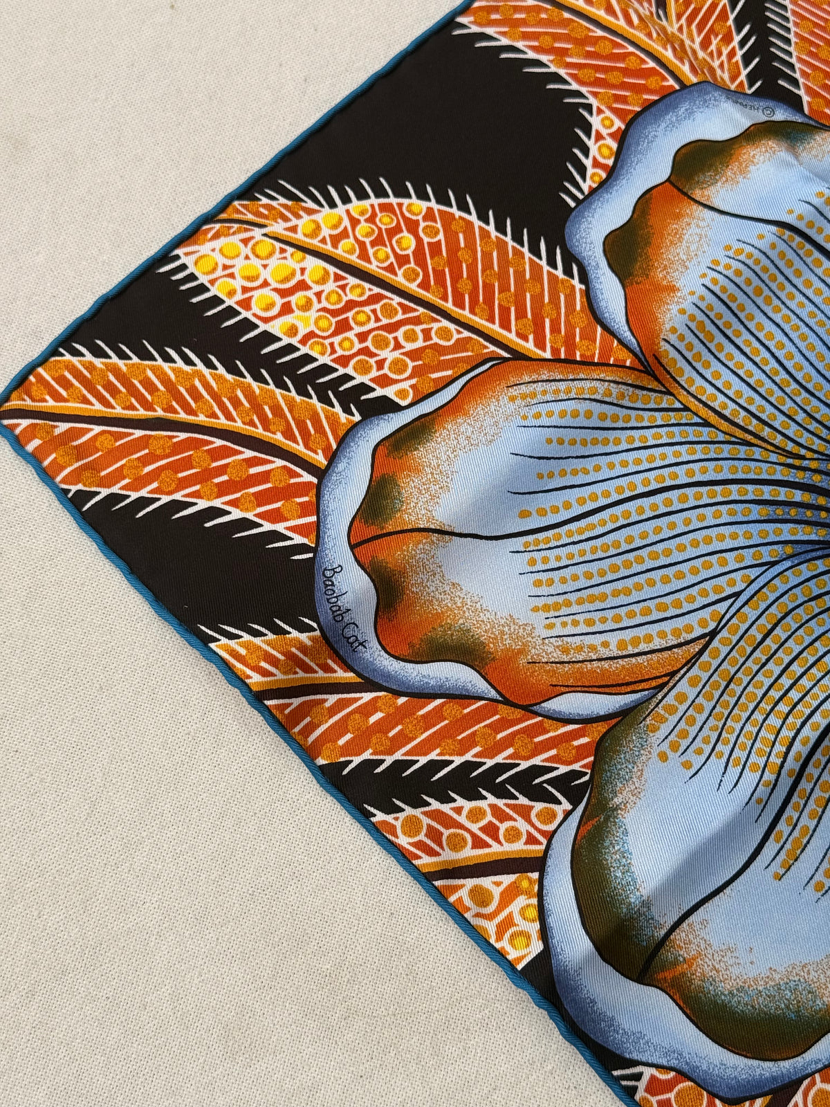 Gavroche Hermès – Modèle Baobab Cat
