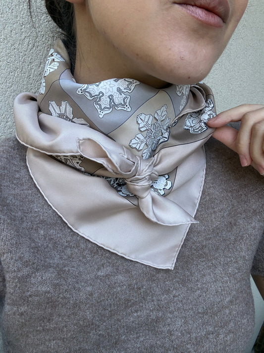Hermès Scarf - Feux de l’Hiver Design