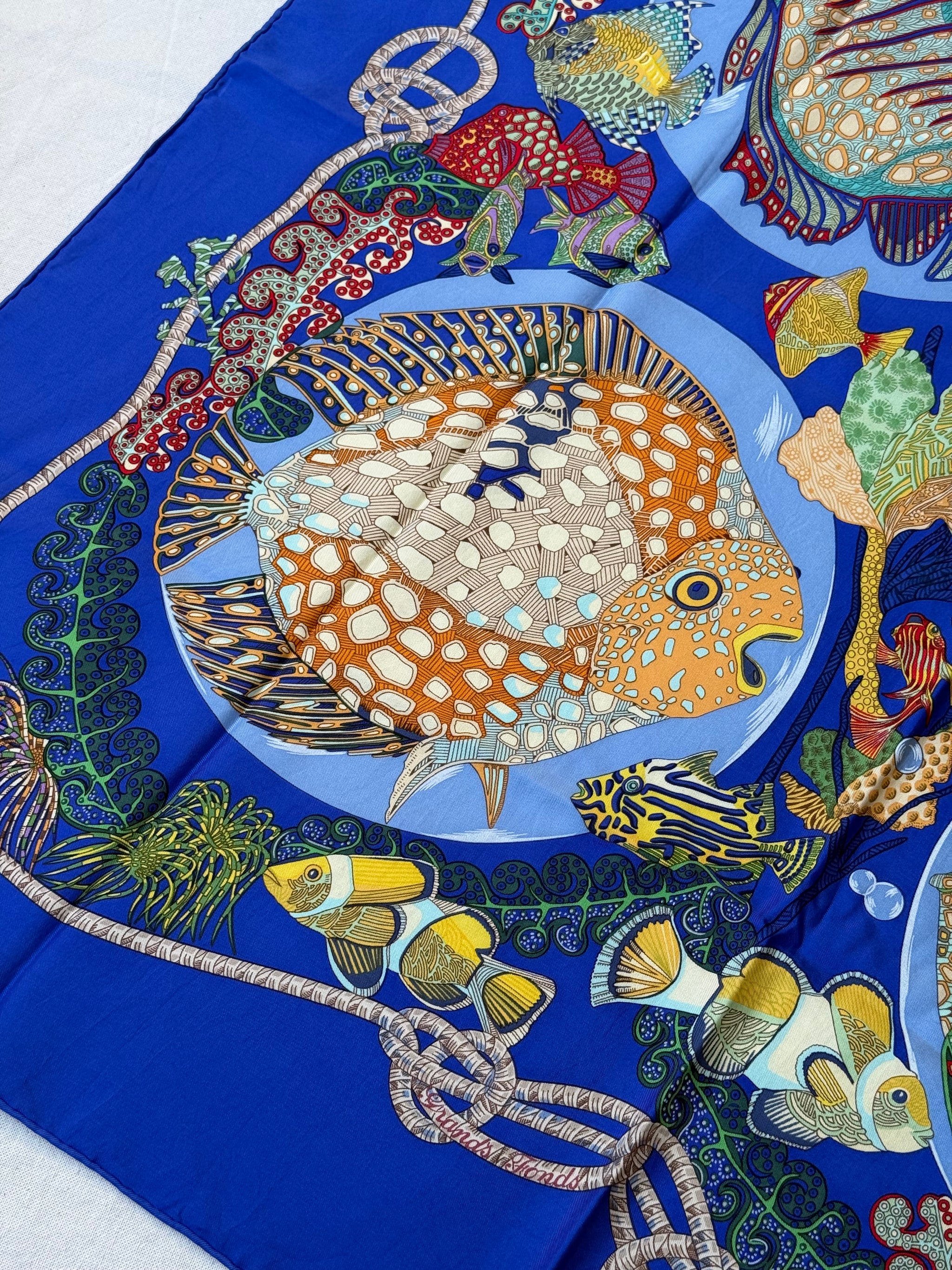 Foulard Hermès – Modèle Grands Fonds