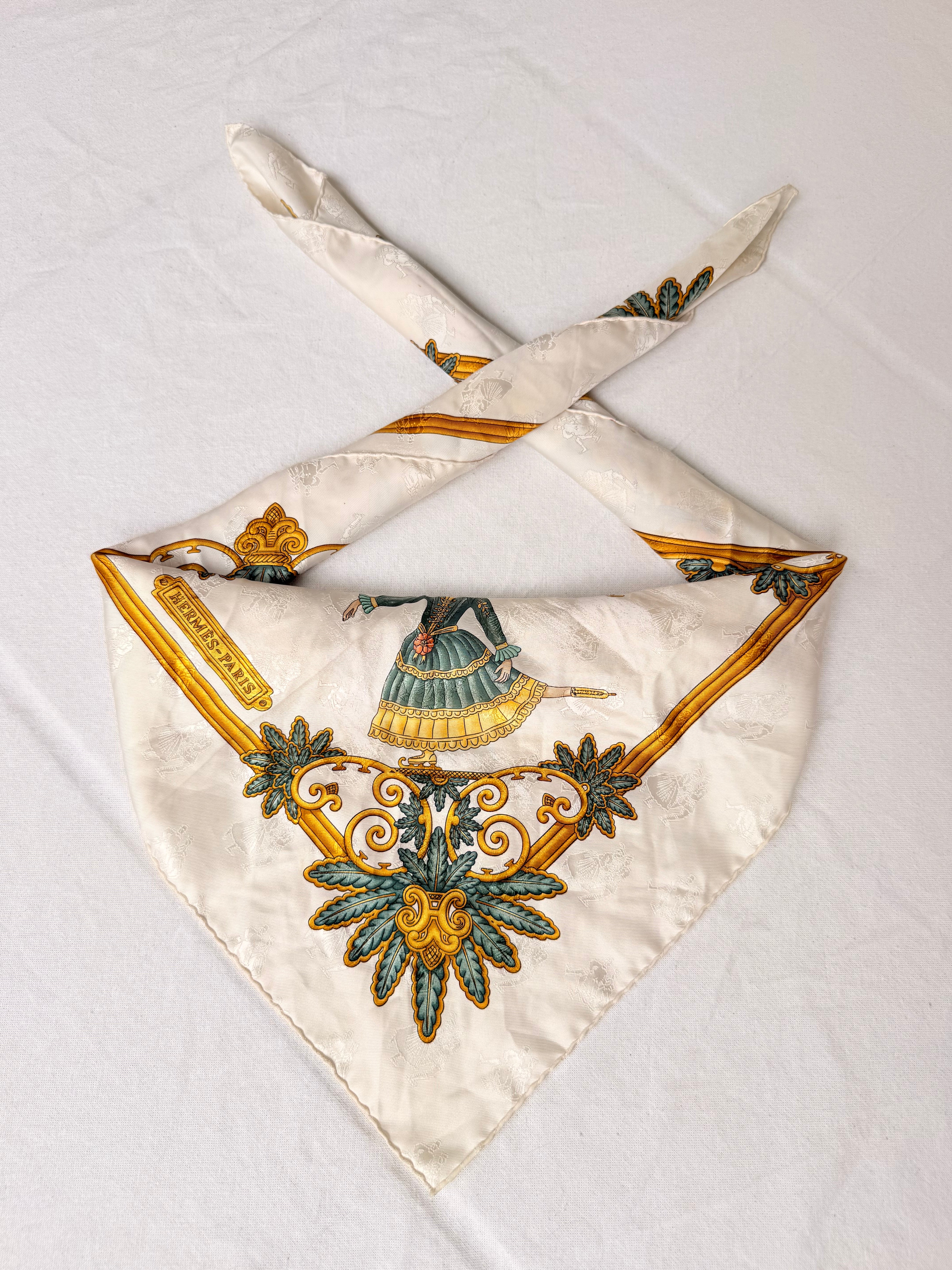 Foulard Hermès – Modèle Joies d'hiver