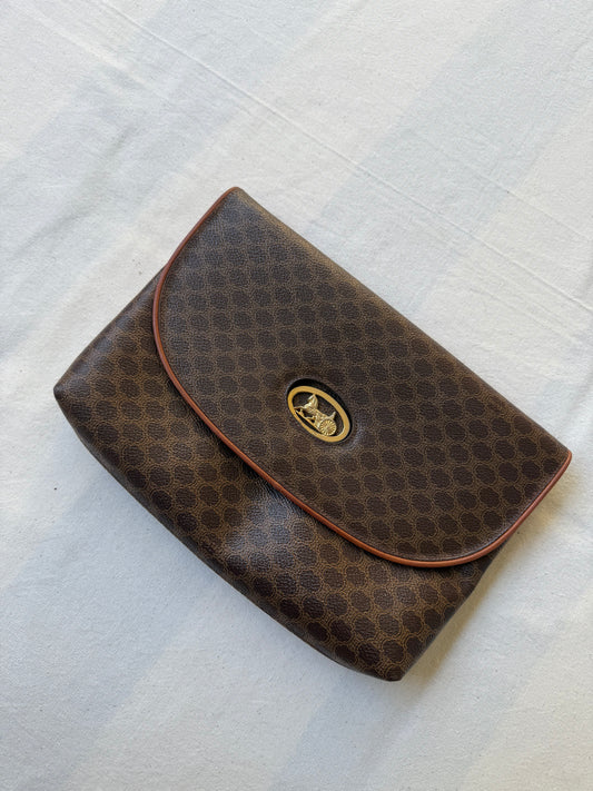 Pochette Céline vintage - Toile triomphe